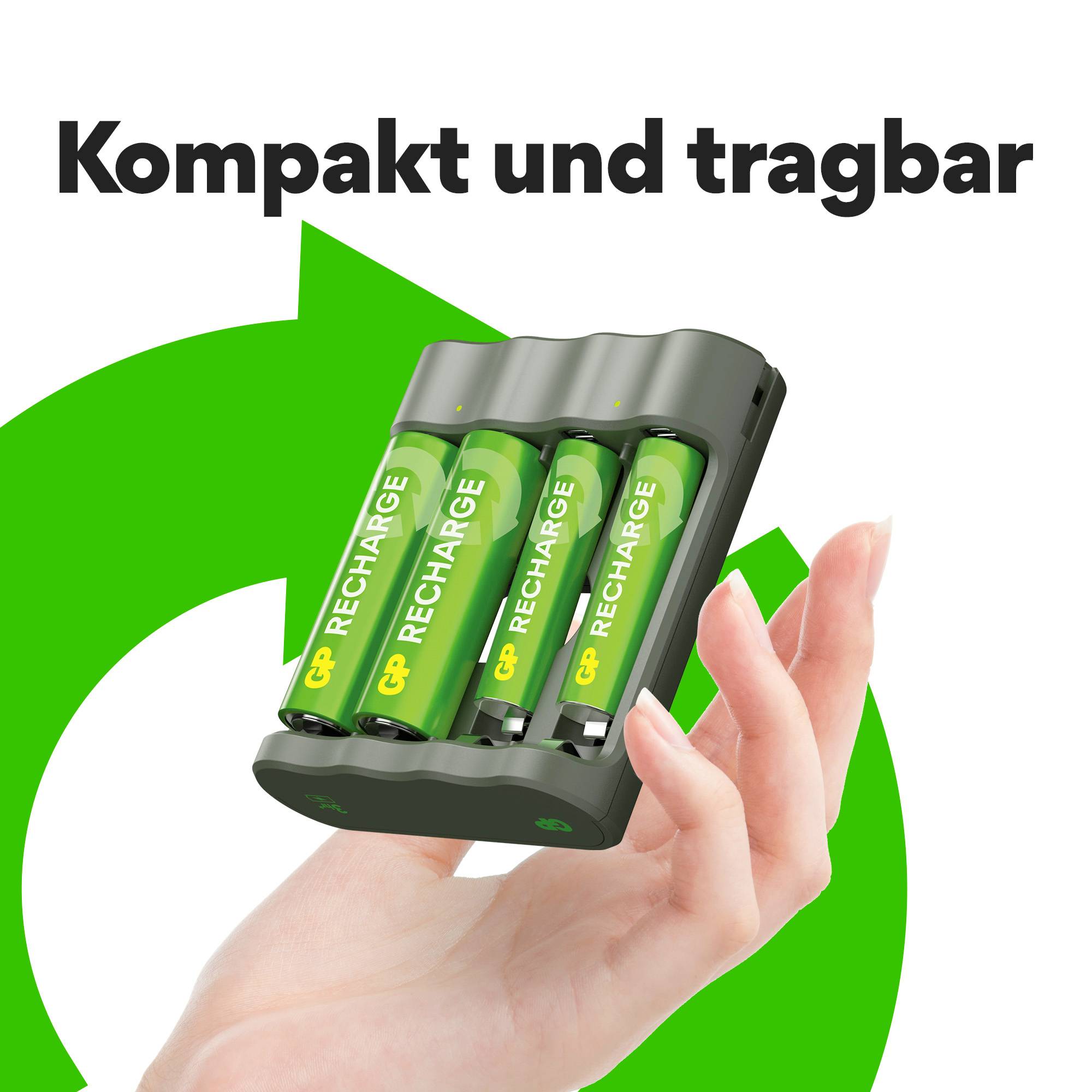 GP Battery pack charger NiMH AAA , AA