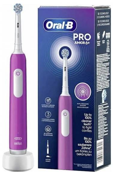 Oral-B Pro Junior 6+ 742891 Electric toothbrush (children) Purple