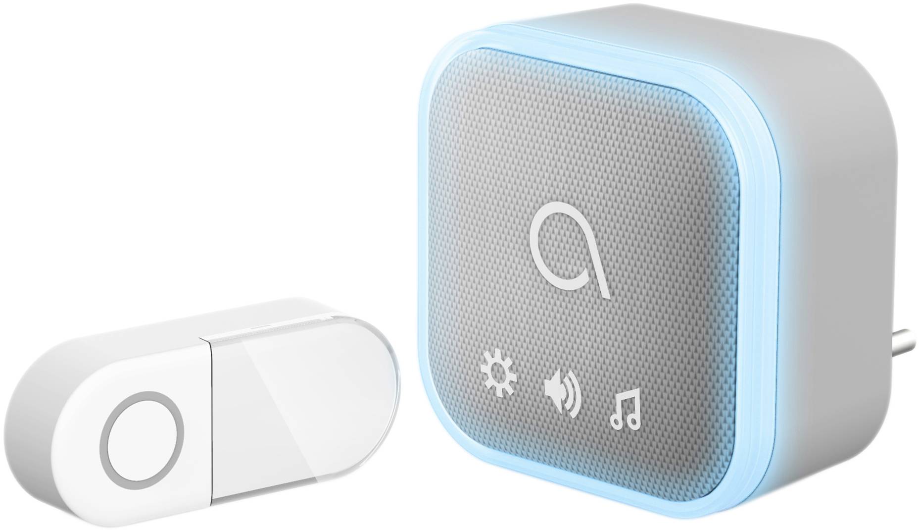 Avidsen 102512 Wireless door chime Complete set incl. flash