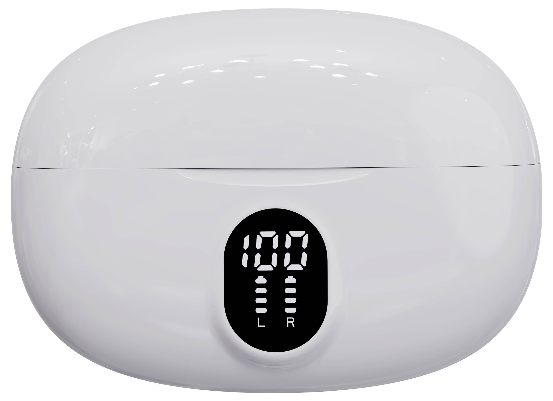 Denver TWE-57W WHITE In-ear headphones Bluetooth® (1075101) Stereo White Mobile phone