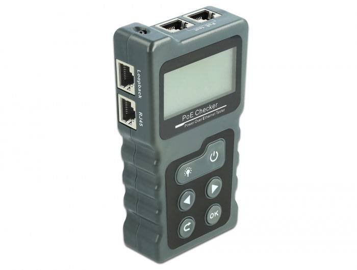 Delock 63110 Network tester Compatible with: Cable