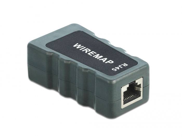 Delock 63110 Network tester Compatible with: Cable