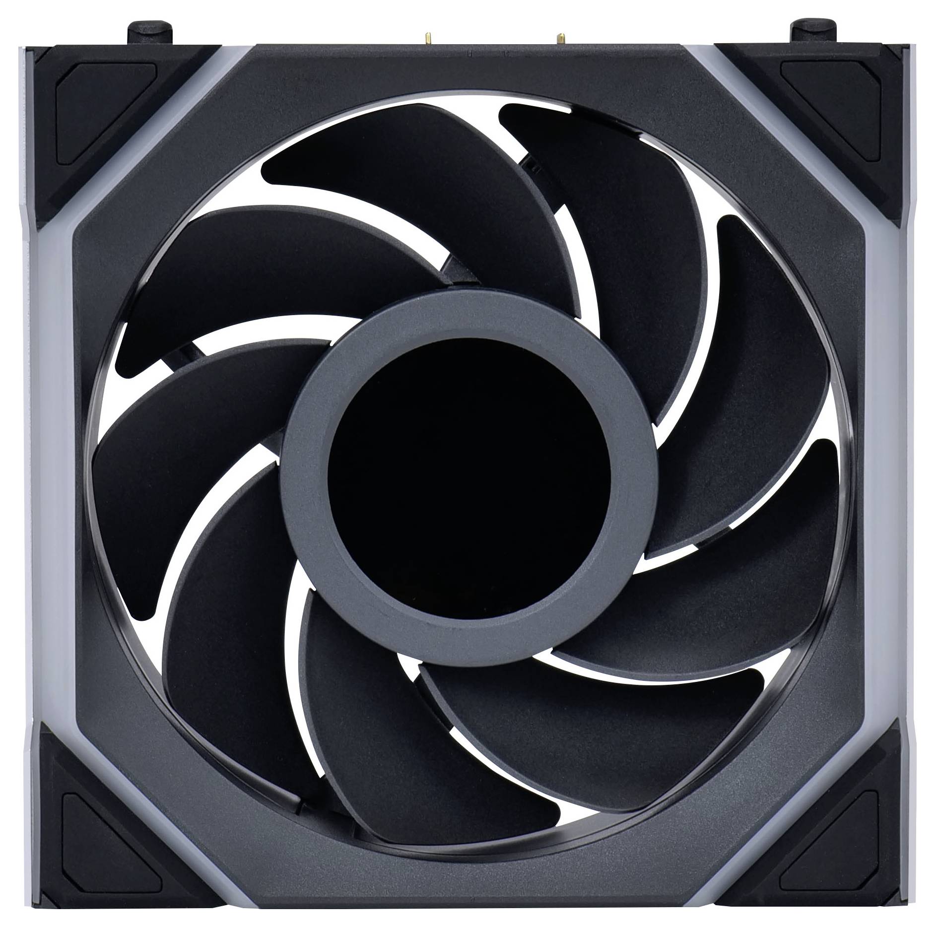 Lian Li Lian Li UNI FAN SL Wireless LCD Lüfter, ARGB, PWM, 3er-Pack inkl. Controller PC fan Black (W x H x D) 120 x 124.5 x 28 mm