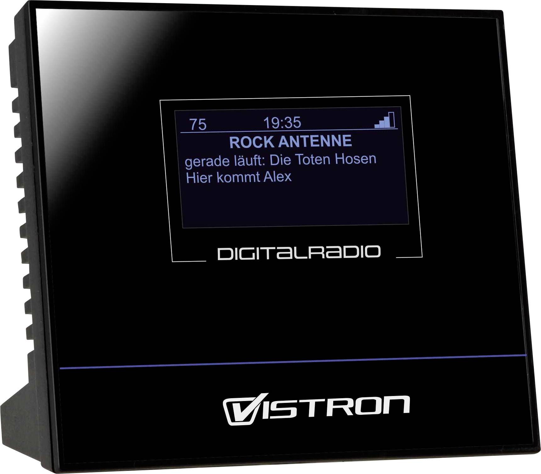 Vistron Youtune2 Digital radio receiver unit Black DAB+