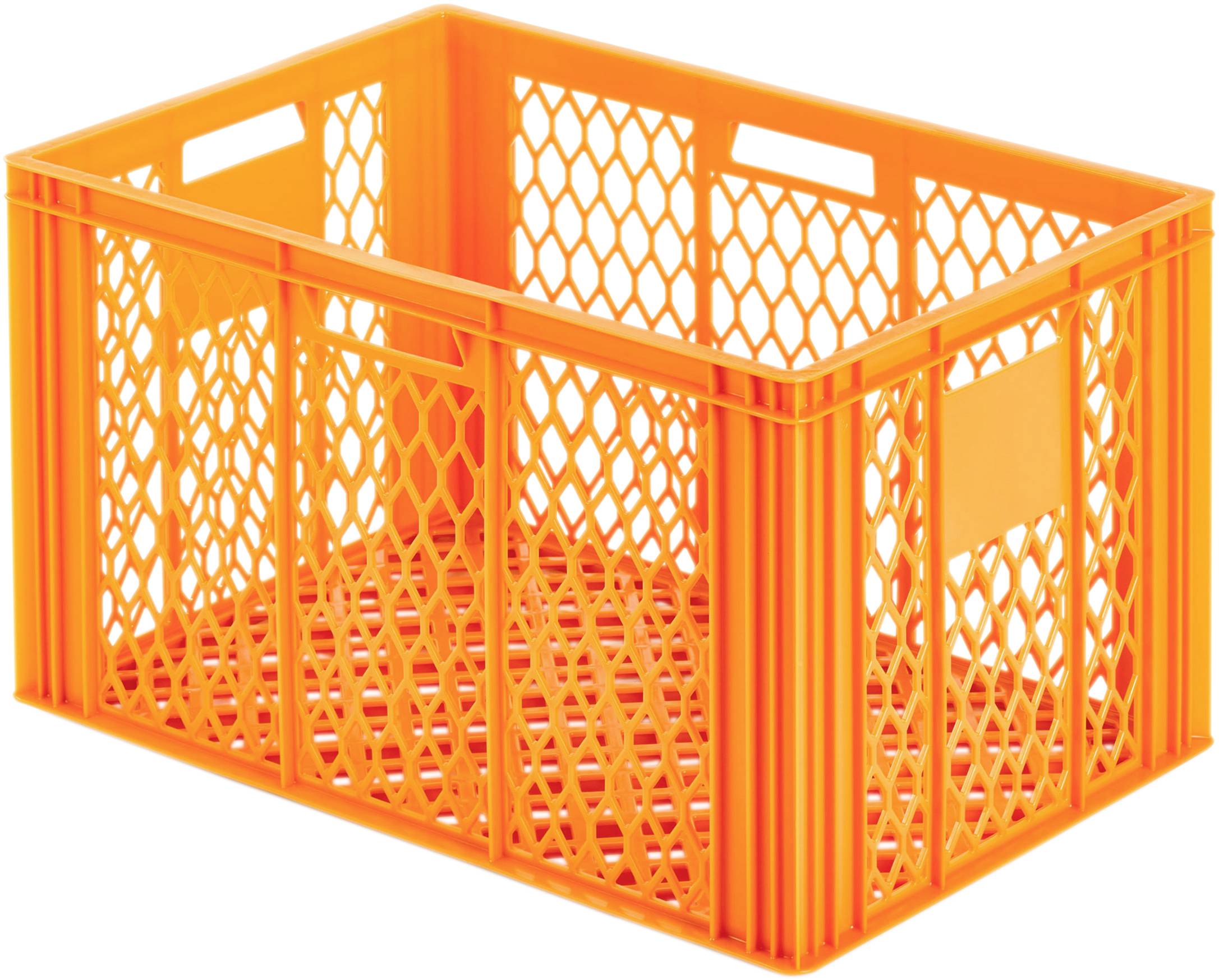 Alutec 75092 Plastic box Food safe (W x H x D) 600 x 350 x 400 mm Orange 1 pc(s)