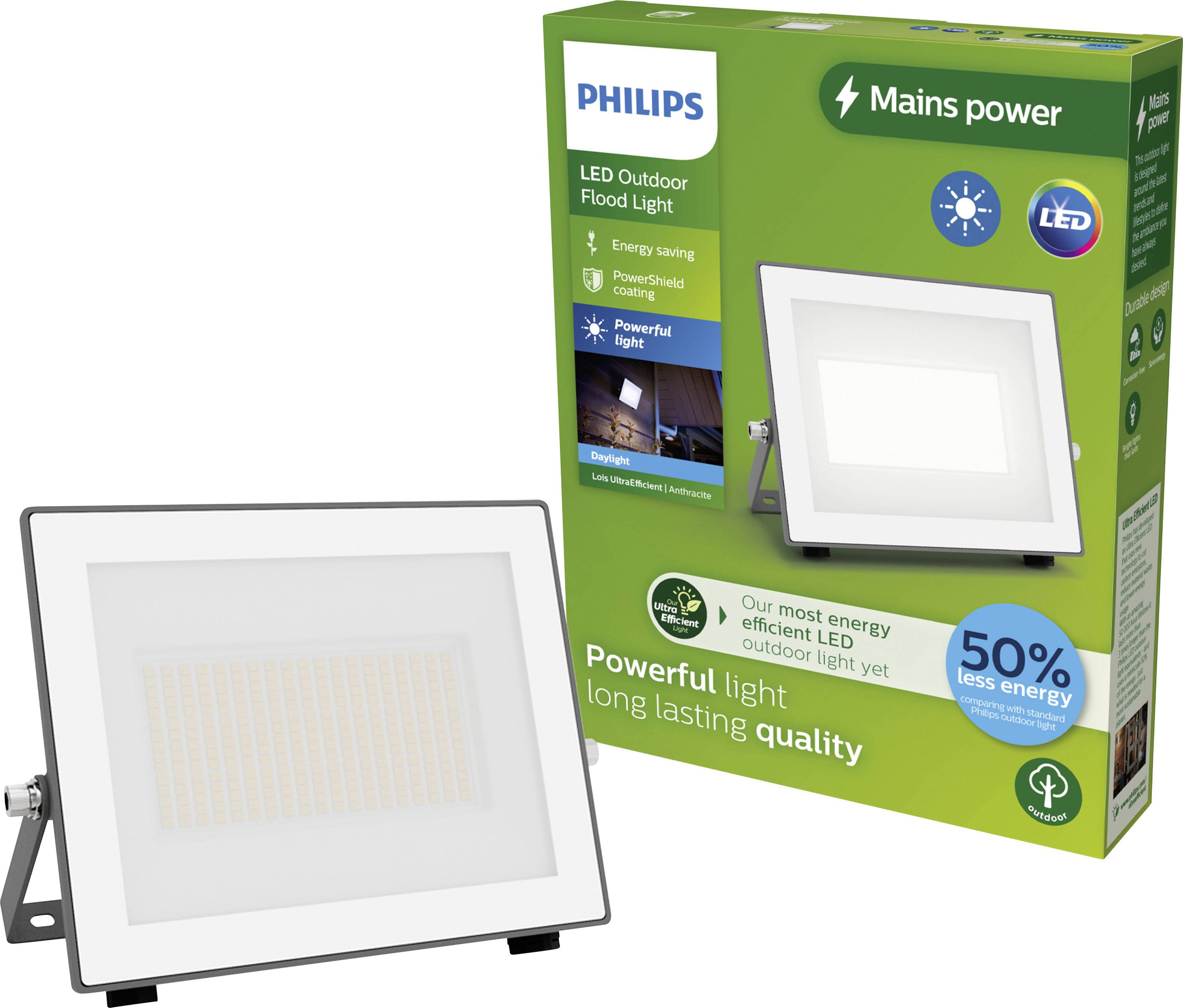 Philips LED Lois 929004643101 LED outdoor floodlight 24 W Colours (LEDs): Cool white