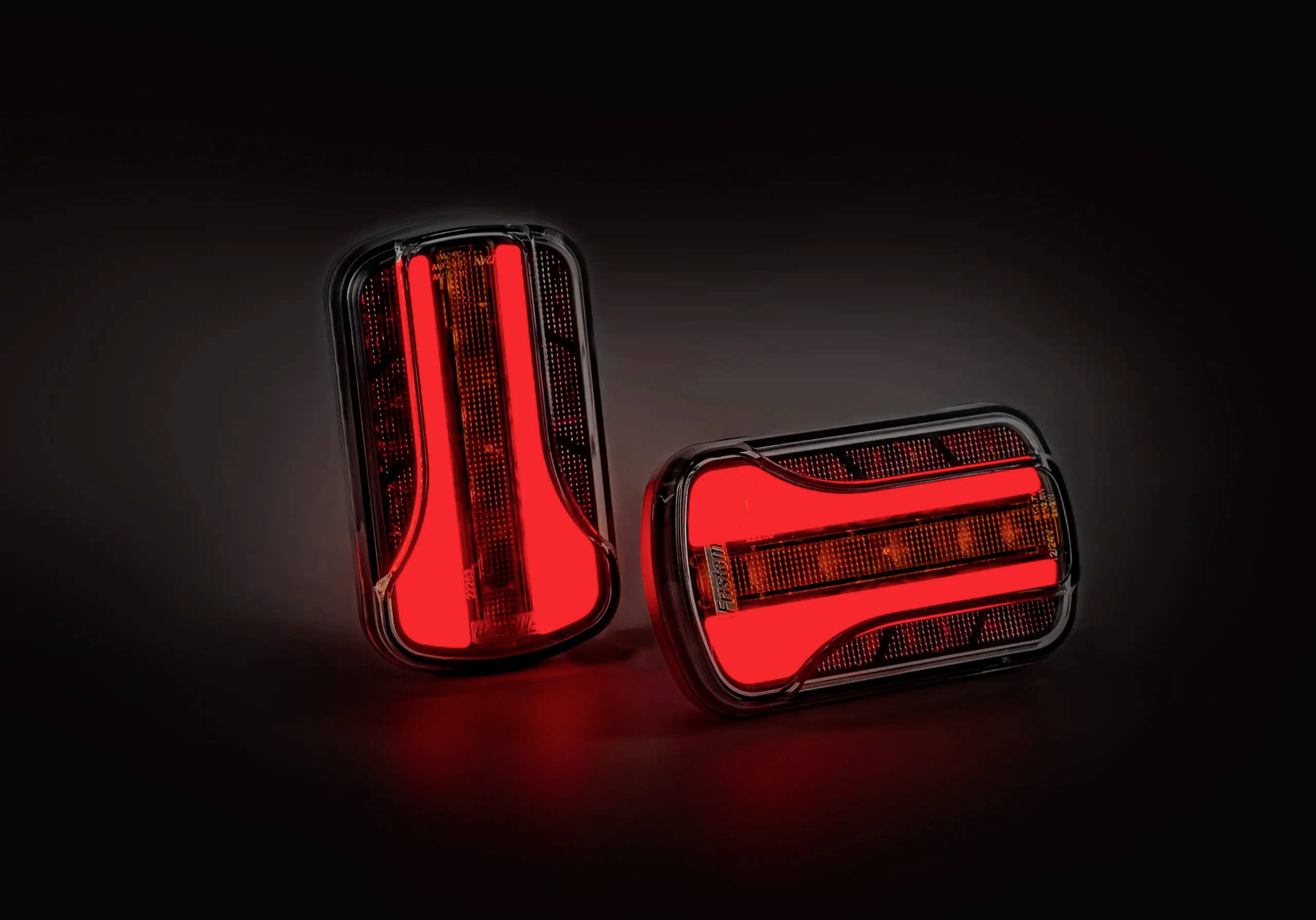 Fristom Trailer tail light Open cable ends Turn signal, Brake light, Tail light rear 12 V DC, 24 V DC, 36 V DC