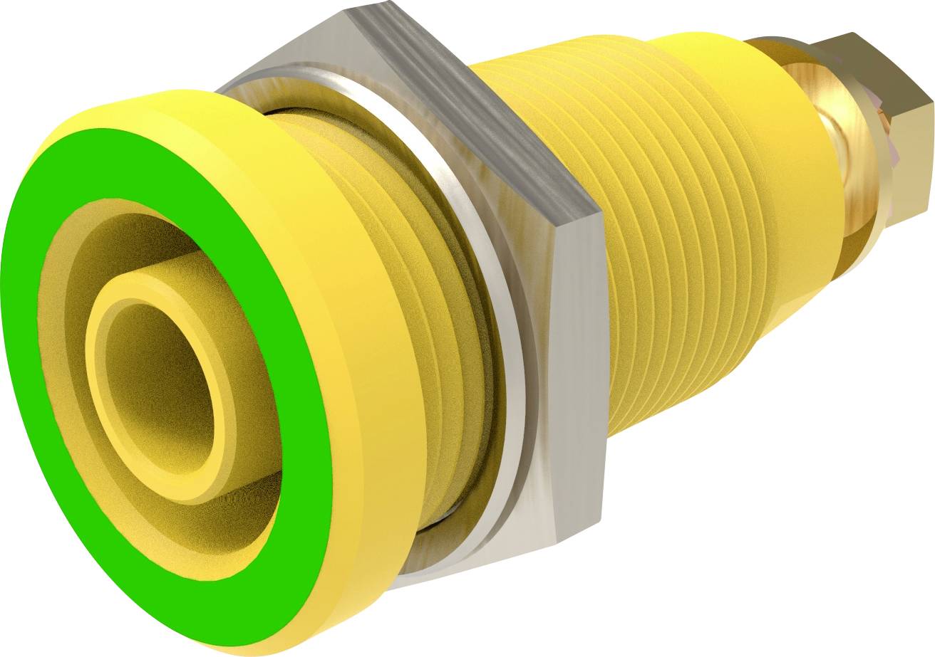 Schützinger DI SEB 9424 Au / GNGE Safety socket straight Green-yellow 1 pc(s)