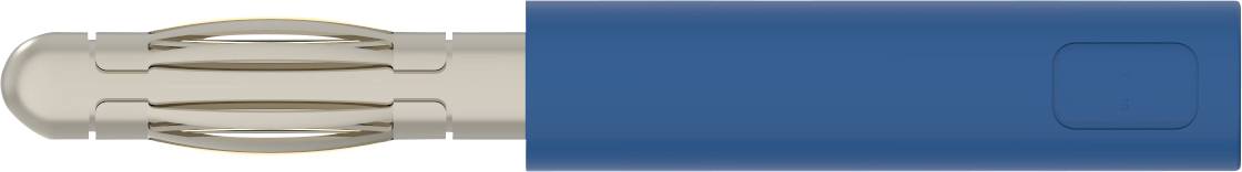 Schützinger A 40-20 Ni / BL Adapter straight Pin diameter: 4 mm Blue 1 pc(s)