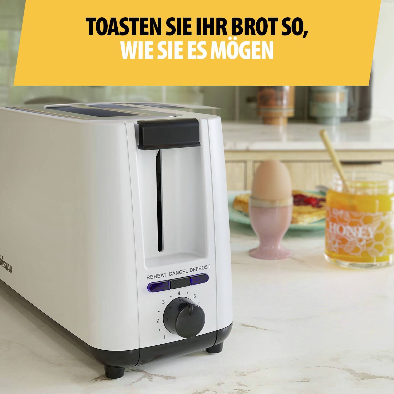 Tristar BR-1056 Toaster White