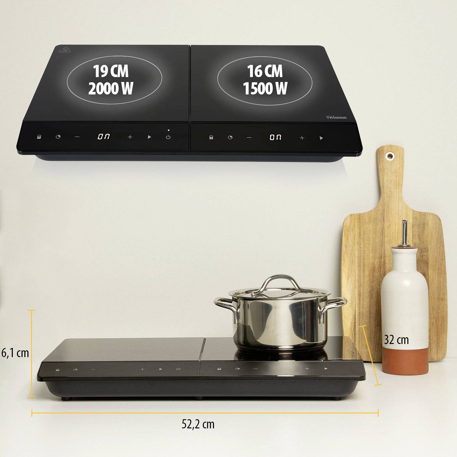 Tristar IK-6162 Induction hob