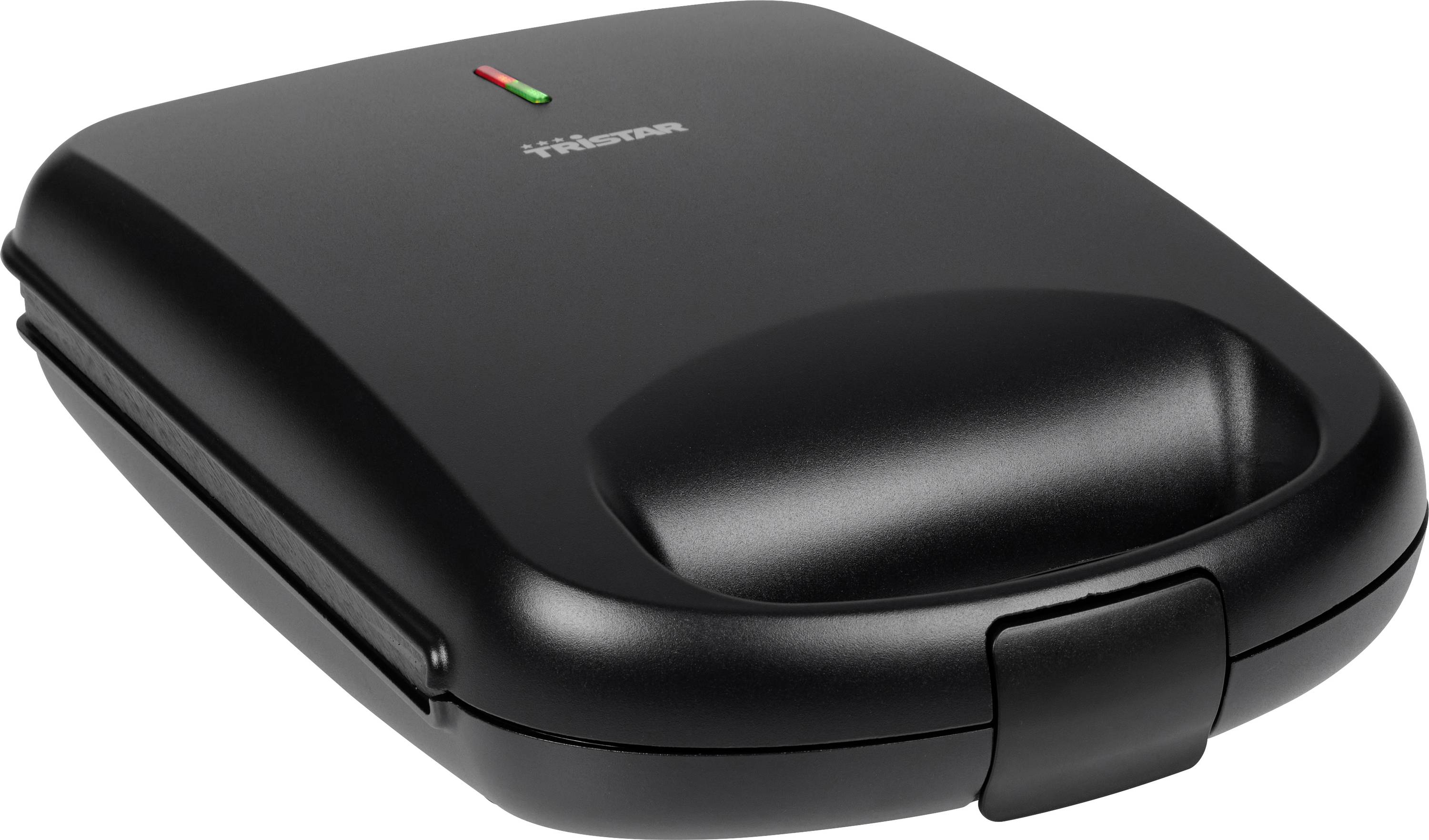 Tristar Sandwich maker Non-stick coating, Overheat protection Black