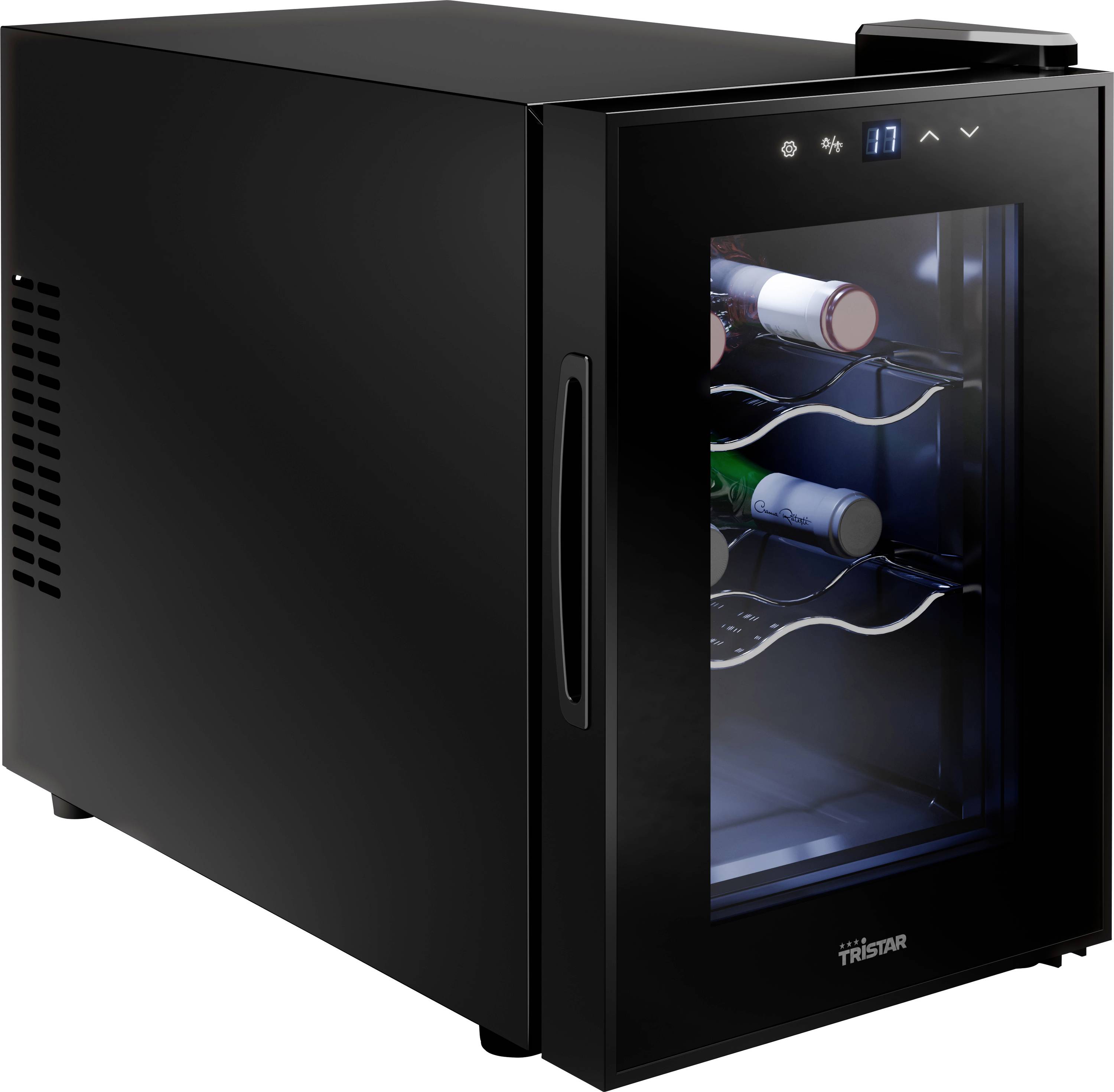 Tristar Bottle cooler EEC: E (A - G) 17 l Free standing Black