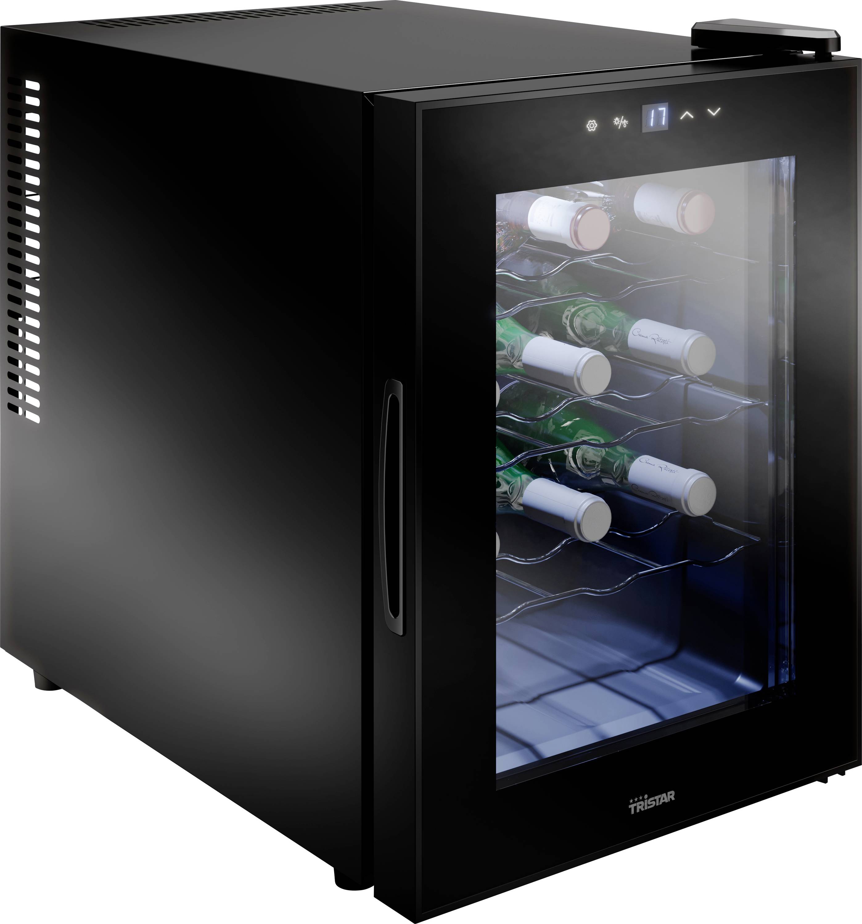 Tristar Bottle cooler EEC: F (A - G) 58 l Free standing Black