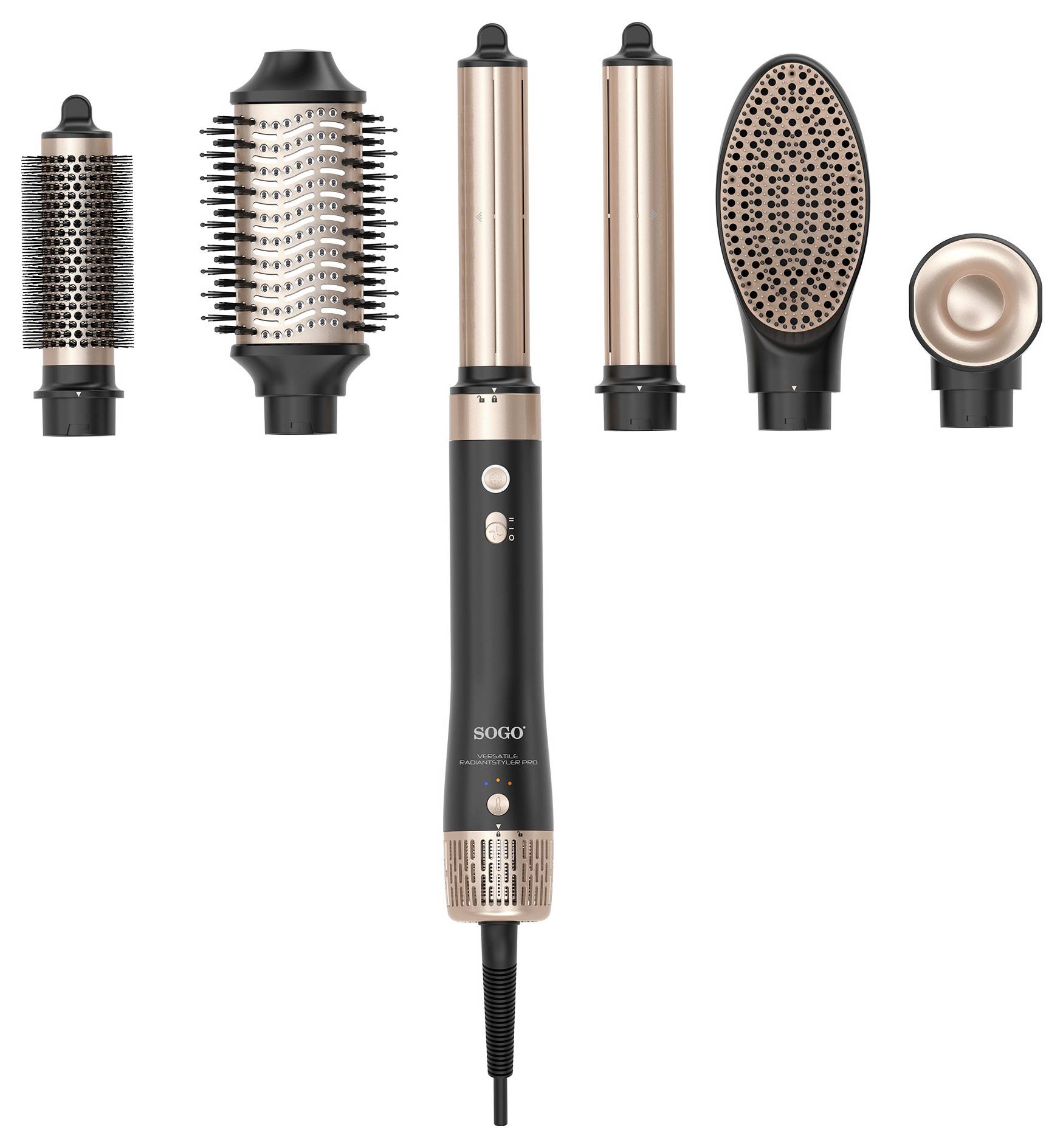 SOGO Human Technology 5in1 Hair curler Black