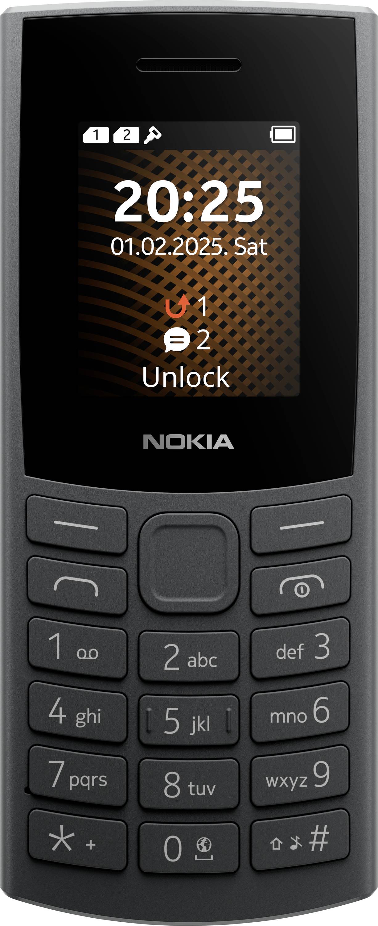 Nokia 105 2G Dual SIM mobile phone Black