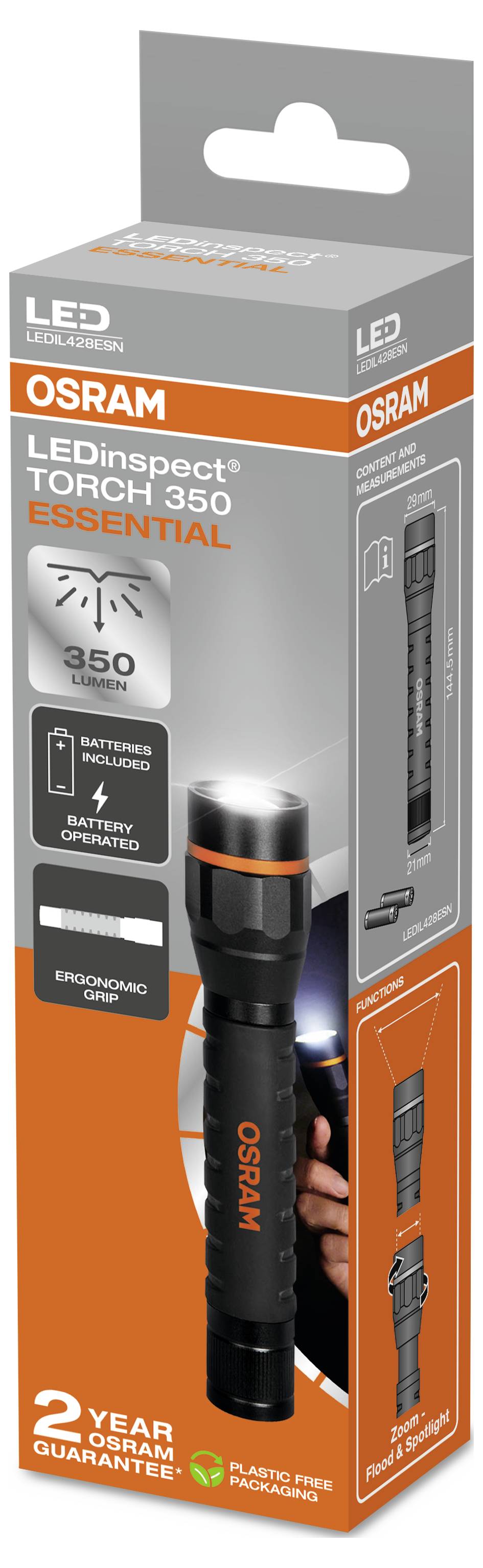 Osram Automotive LEDinspect TORCH 350 ESSENTIAL Work light
