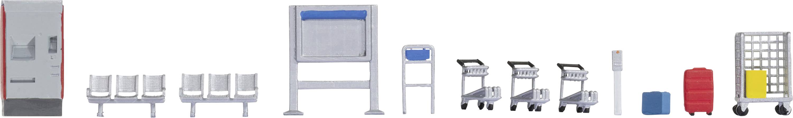 NOCH 14827 H0 Platform-Accessories Assembled