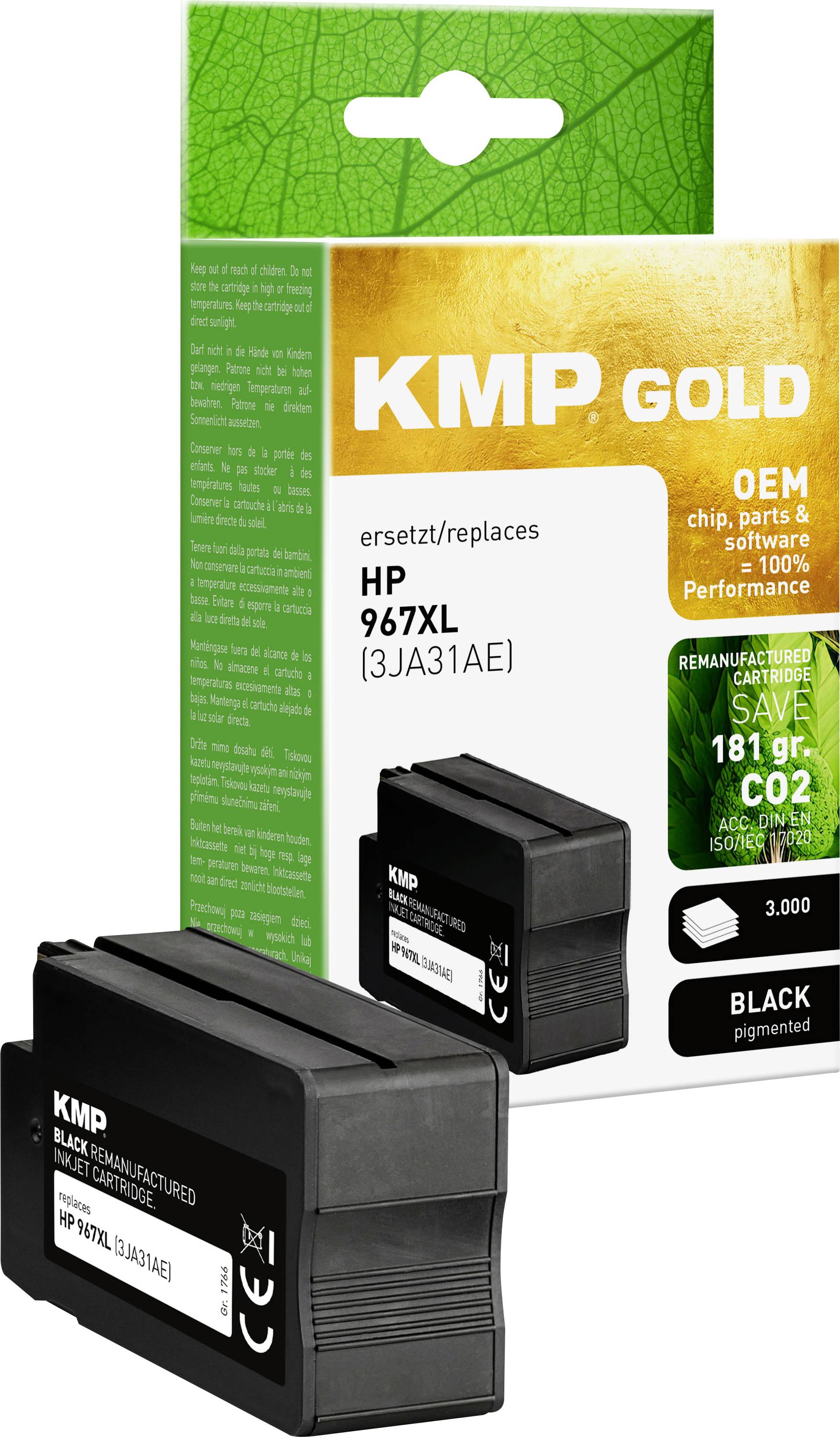 KMP Ink cartridge Original Black 1766,6201