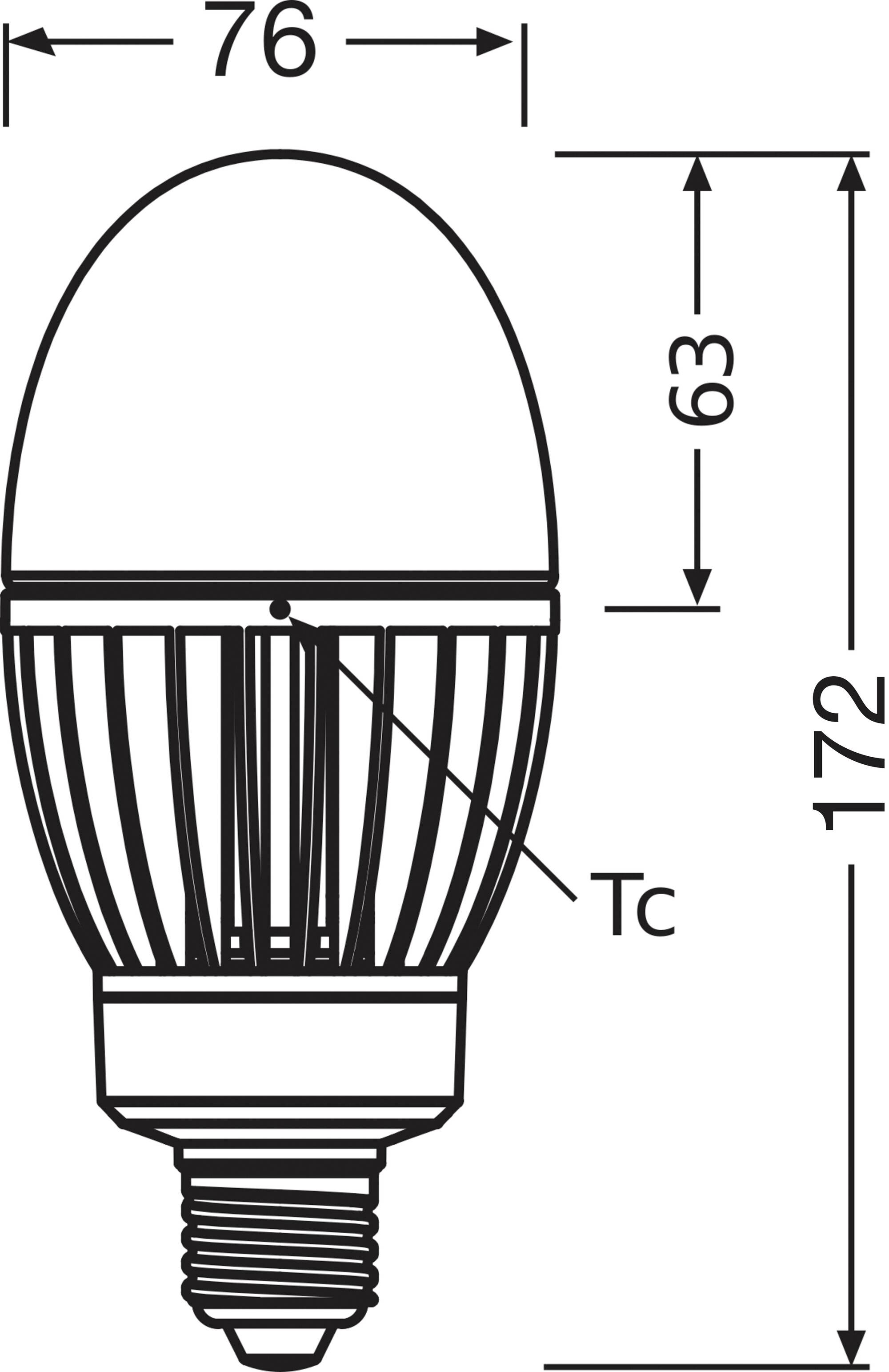 LEDVANCE 4099854040702 LED (monochrome) EEC D (A - G) Cool white 1 pc(s)
