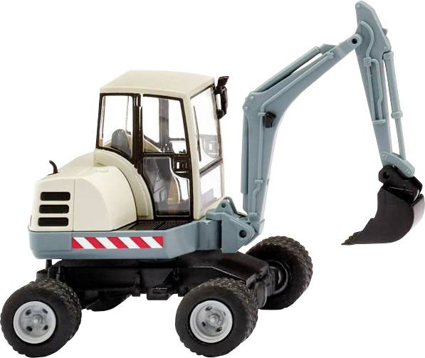 Wiking 065809 H0 Heavy-duty vehicle Mini-excavator, alpine blue