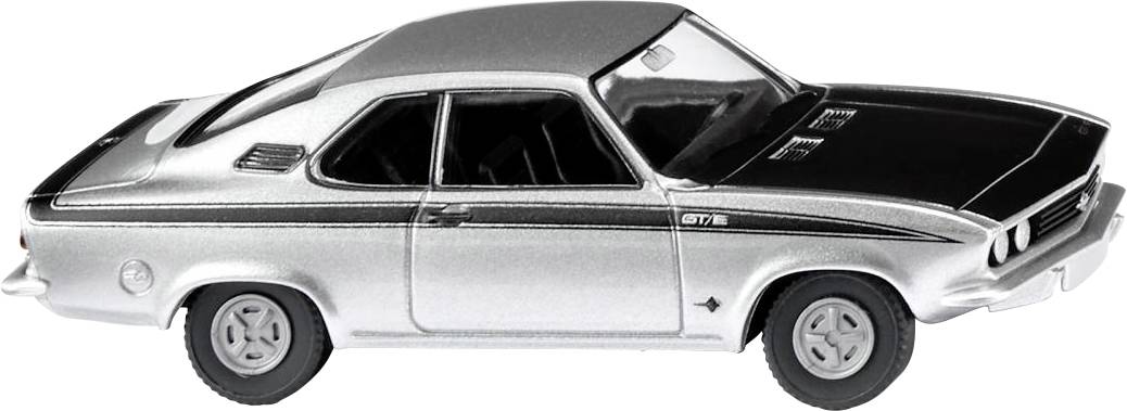 Wiking 082712 H0 Car Opel Manta A GT/E, metallic-silver