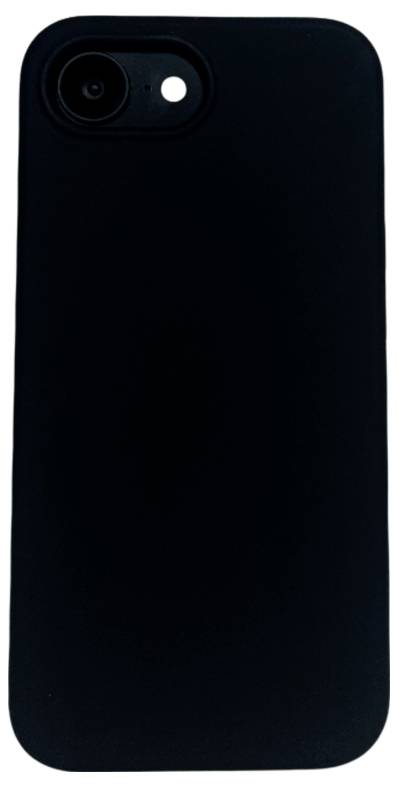 A black smartphone case with a camera opening in the top left corner.