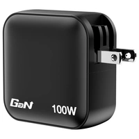 Verbatim Mini GaN Charger Travel charger 100 W 1x USB-A, 3x USB-C® Power Delivery, Power Delivery 3.0, QC 3.0 Black Quick charger Verbatim Mini GaN Charger Travel charger 100 W 1x USB-A, 3x USB-C® Power Delivery, Power Delivery 3.0, QC 3.0 Black Quick charger
