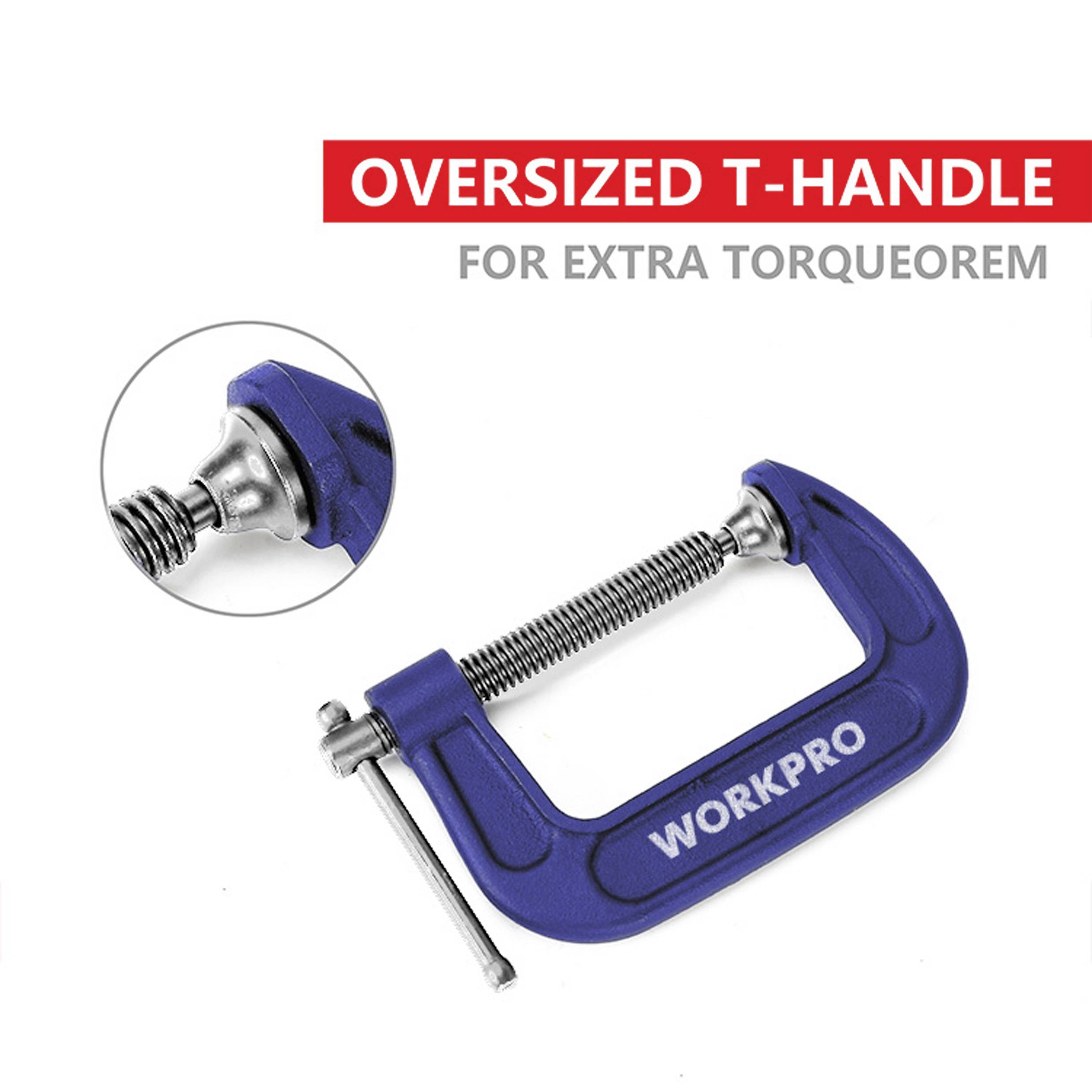 75 mm C-terminal WorkPro WP232018 Span width (max.):75 mm Product size (length): 167 mm Nosing length:75 mm