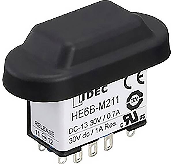 Idec HE6B-M200B HE6B Series Acknowledgement button IP65 (EN 60529) 1 pc(s)