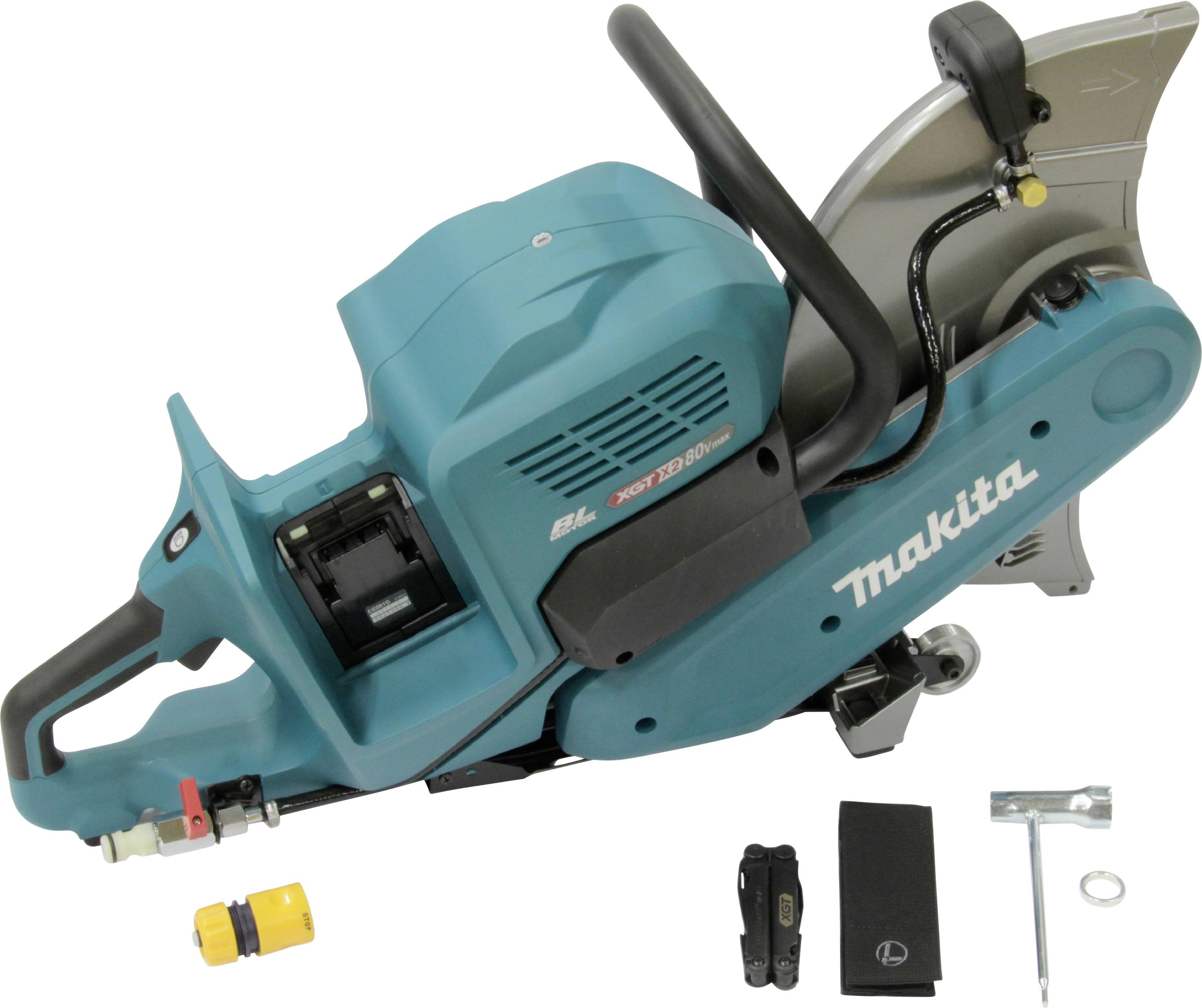 Makita CE001GZ03 Cordless disc cutter Cutting depth (max.): 127 mm