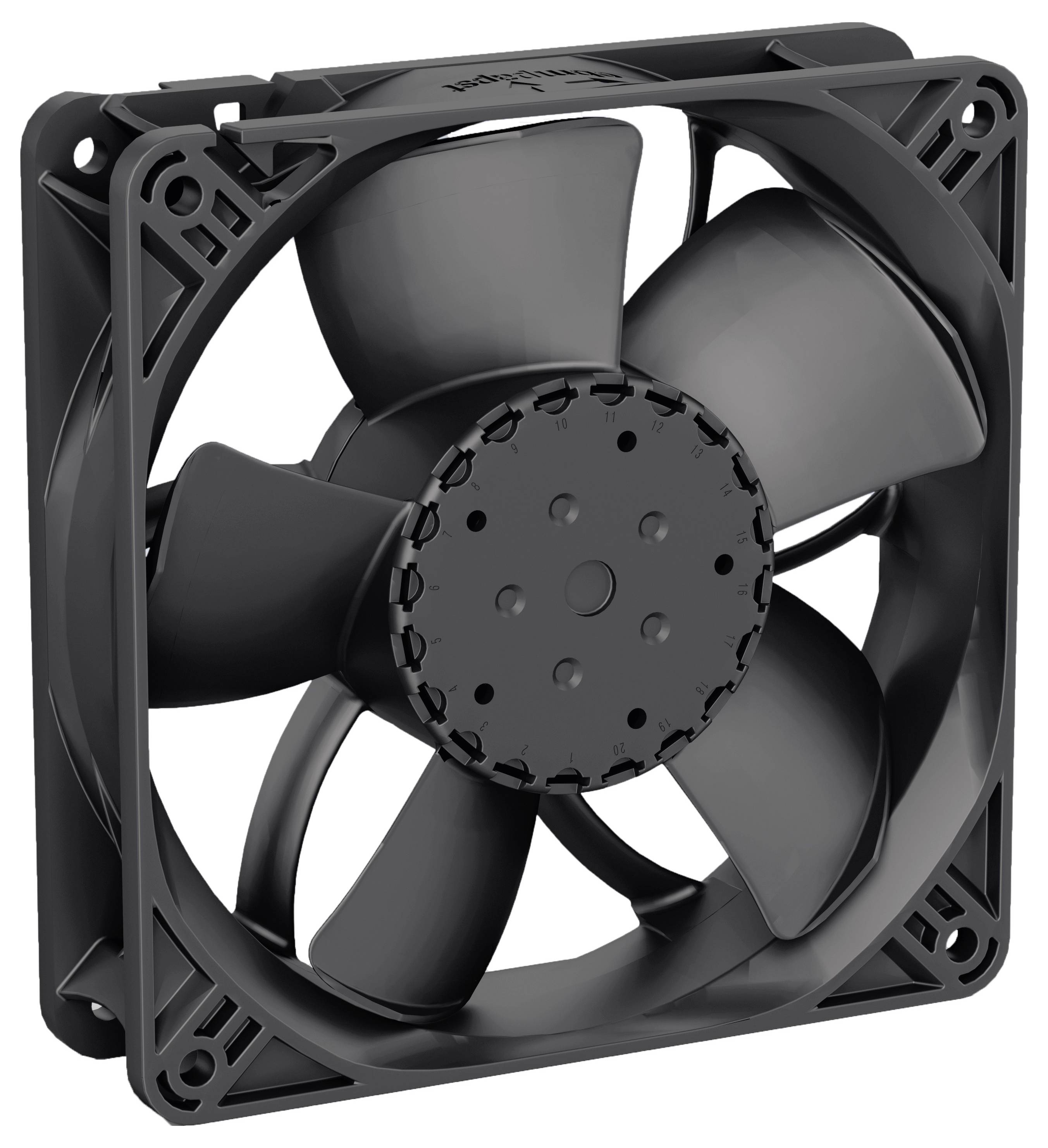 EBM Papst 4318NHU Axial fan 48 V DC 220 m³/h (L x W x H) 119 x 119 x 32 mm