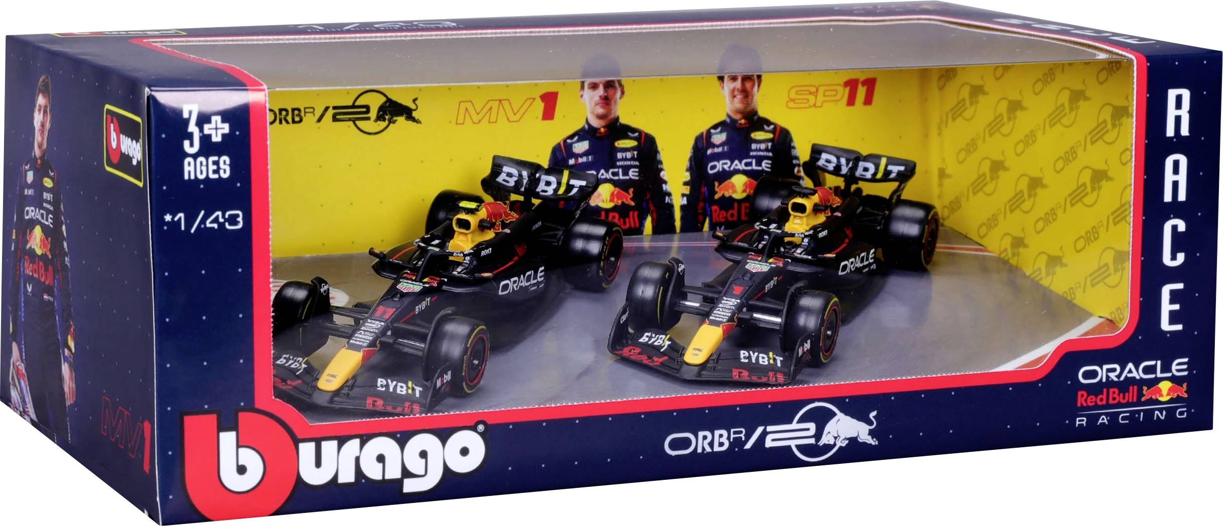 Bburago F1 RedBull RB20 ´24 2er-Set 1:43 Model car