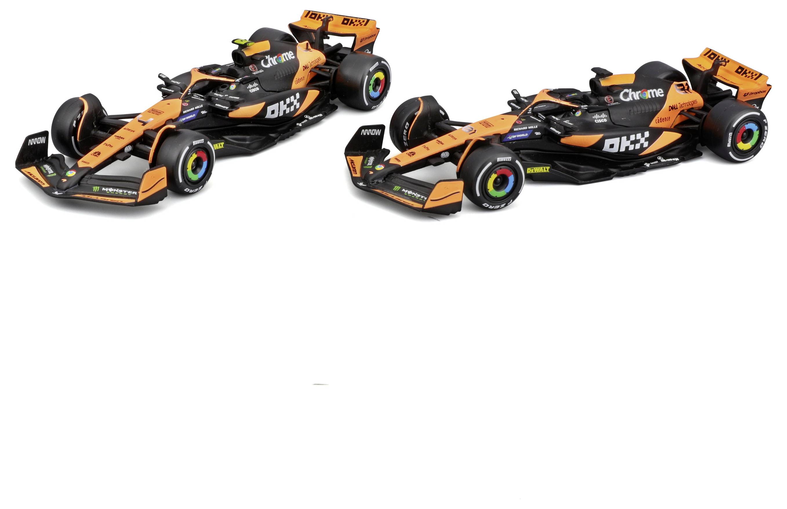 Bburago F1 McLaren MCL38 ´24 2er-Set 1:43 Model car
