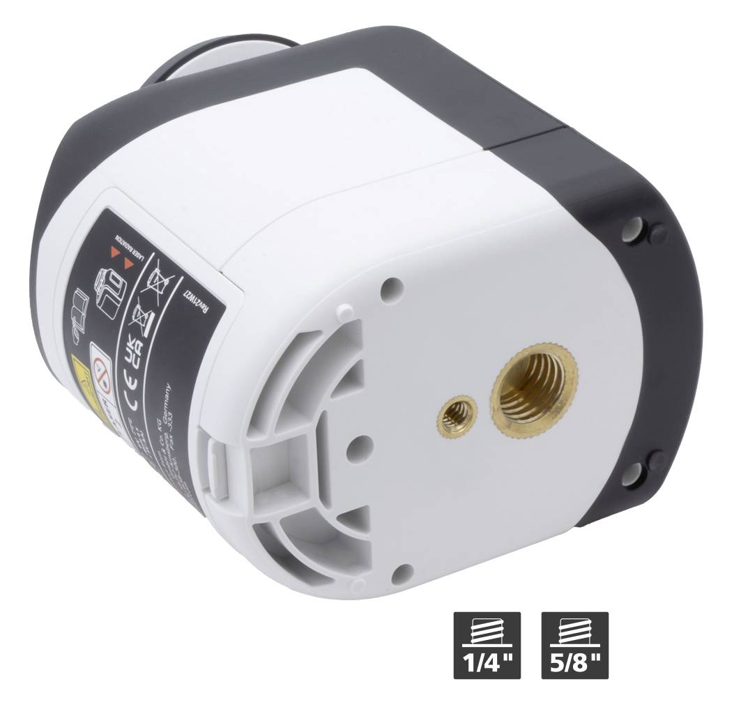Electric pump with two threaded connections in sizes '1/4