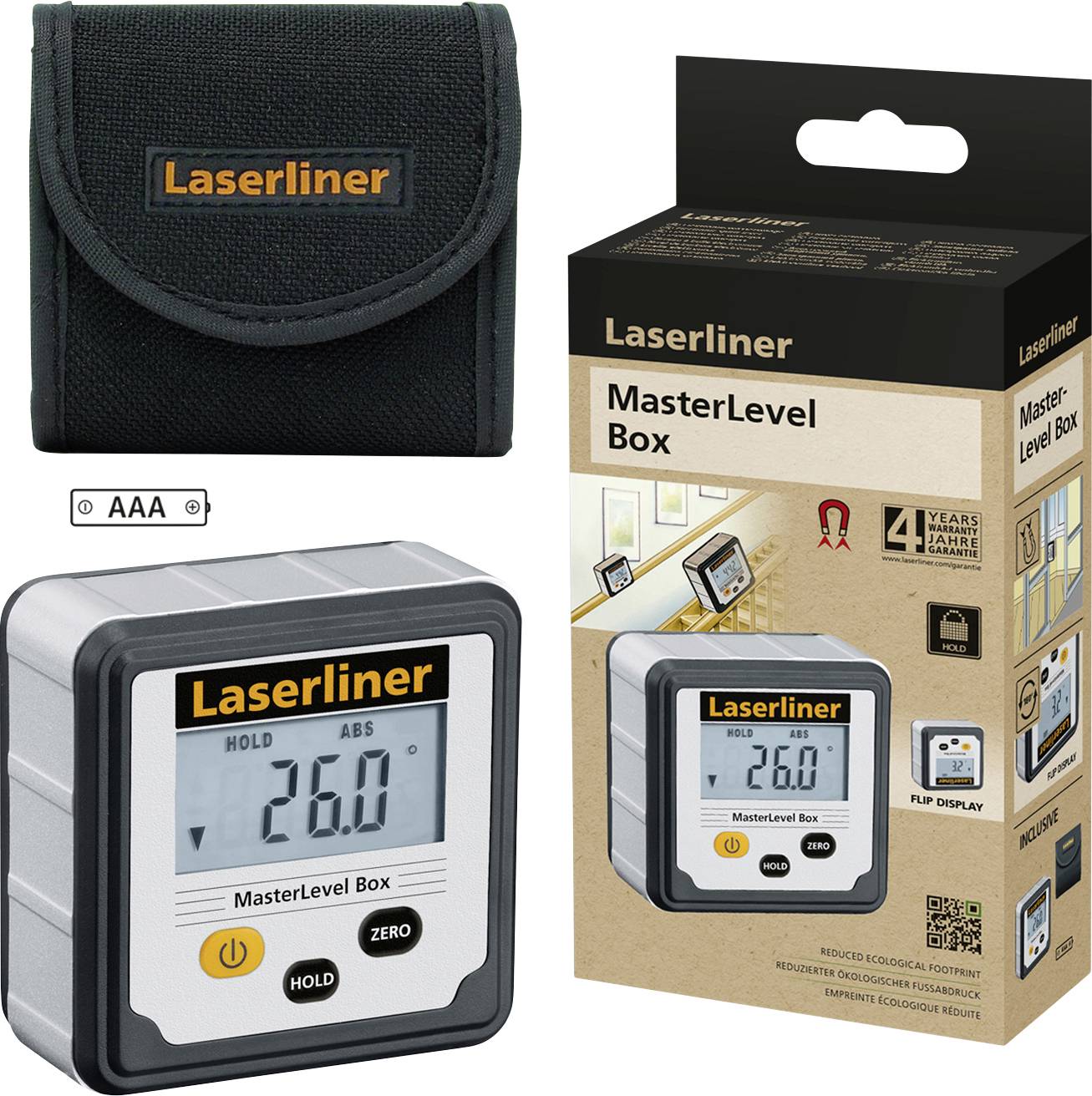 Laserliner MasterLevel Box 081.260E Digital level