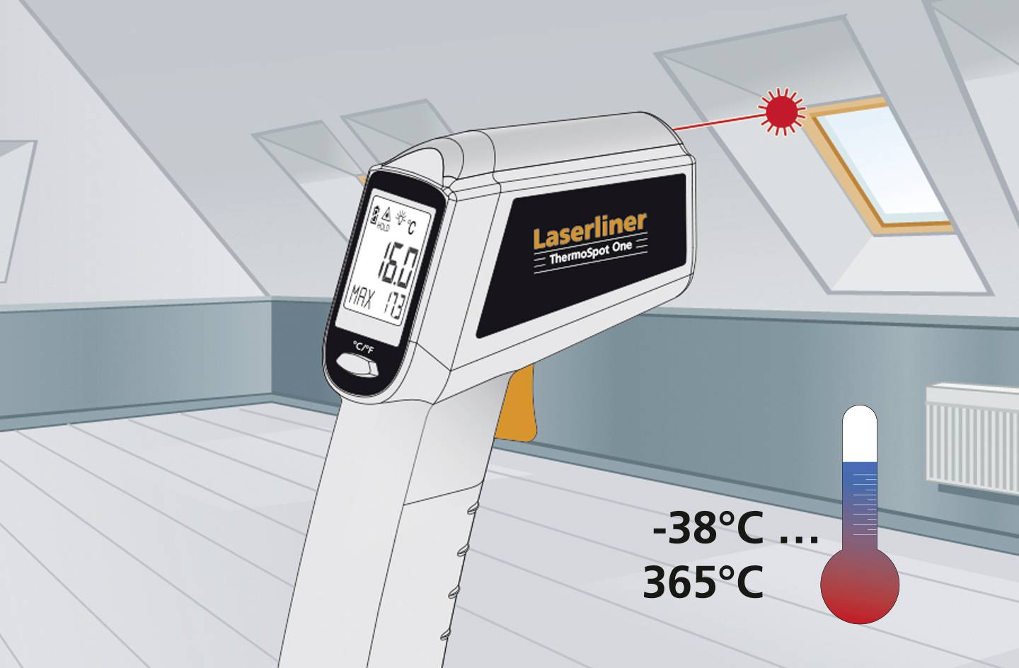 Laserliner ThermoSpot One IR thermometer