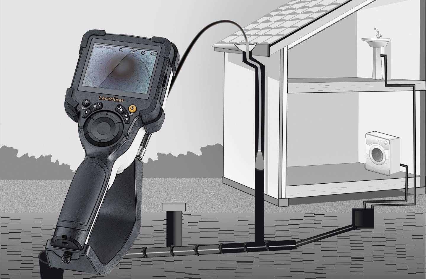Laserliner 082.238A Inspection camera