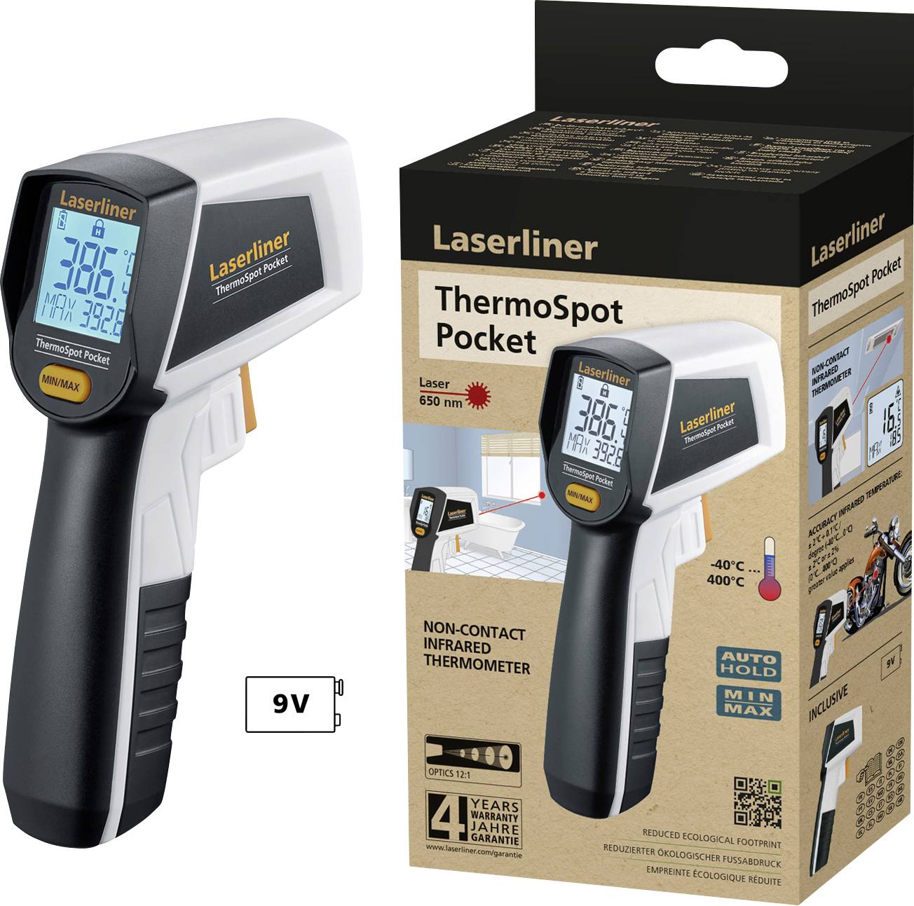 Laserliner ThermoSpot Pocket IR thermometer