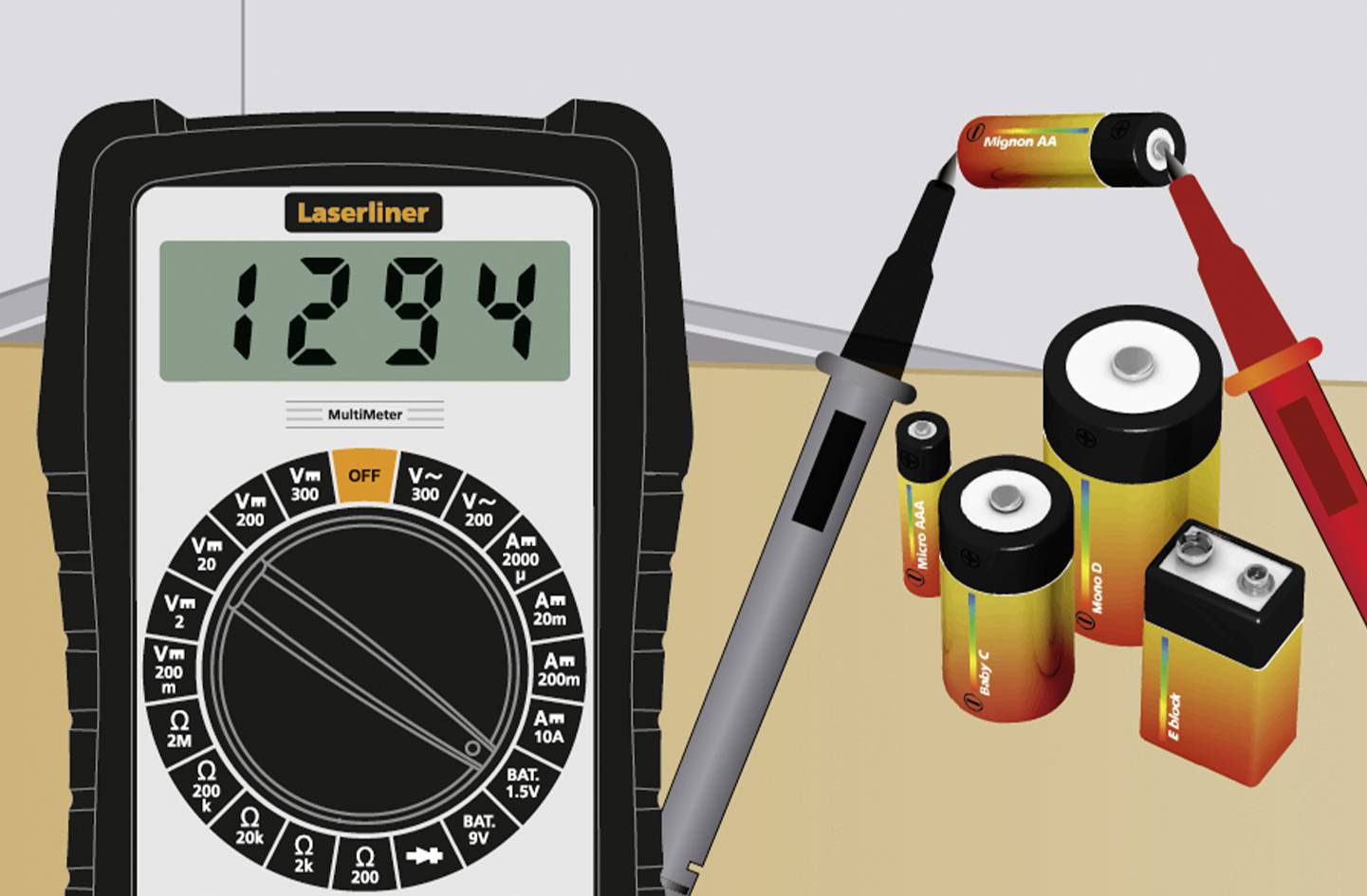 Laserliner MultiMeter Handheld multimeter
