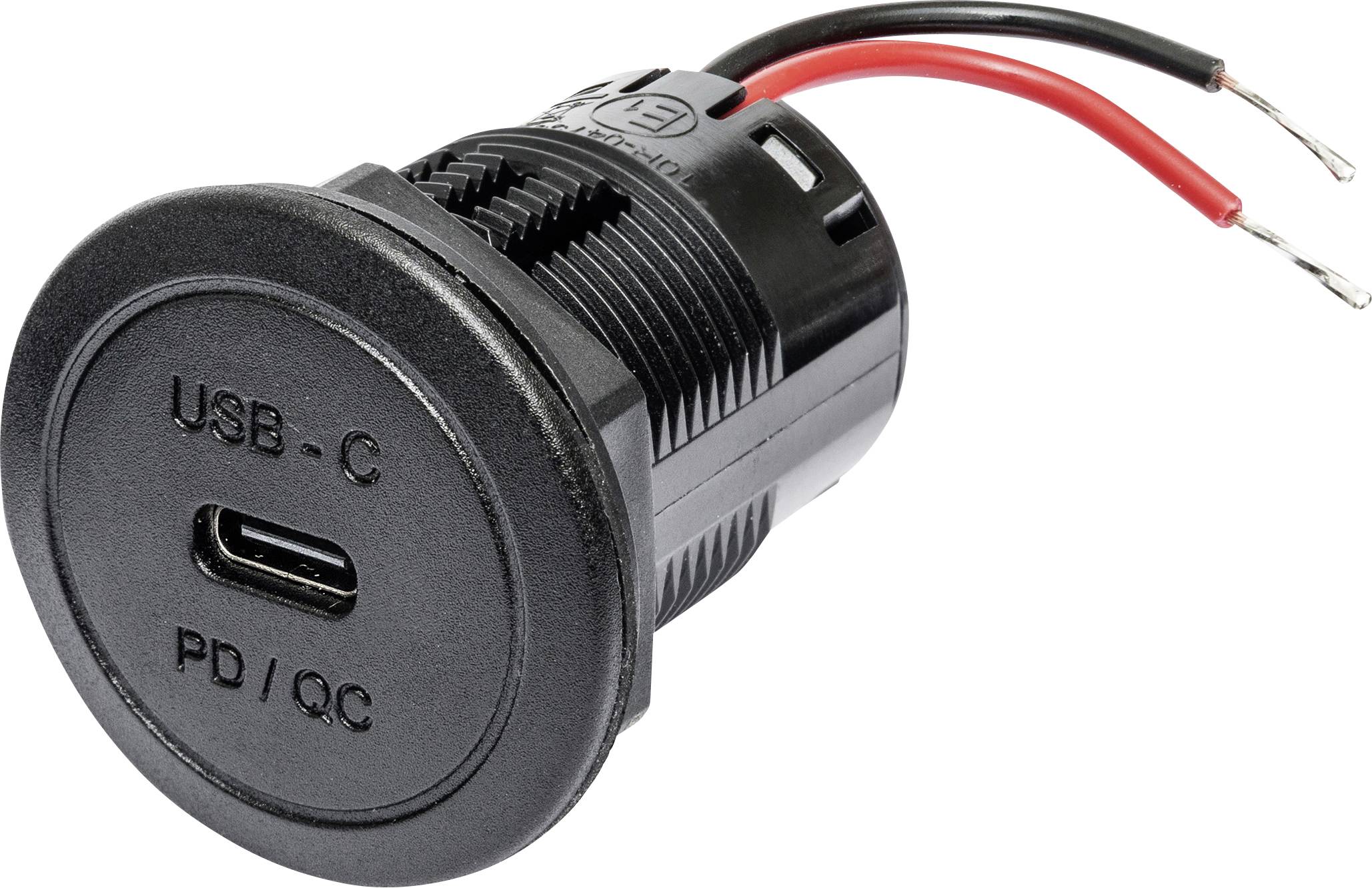 ProCar Power USB-C install socket PD/QC 60 Watt without LED 12 V, 24 V