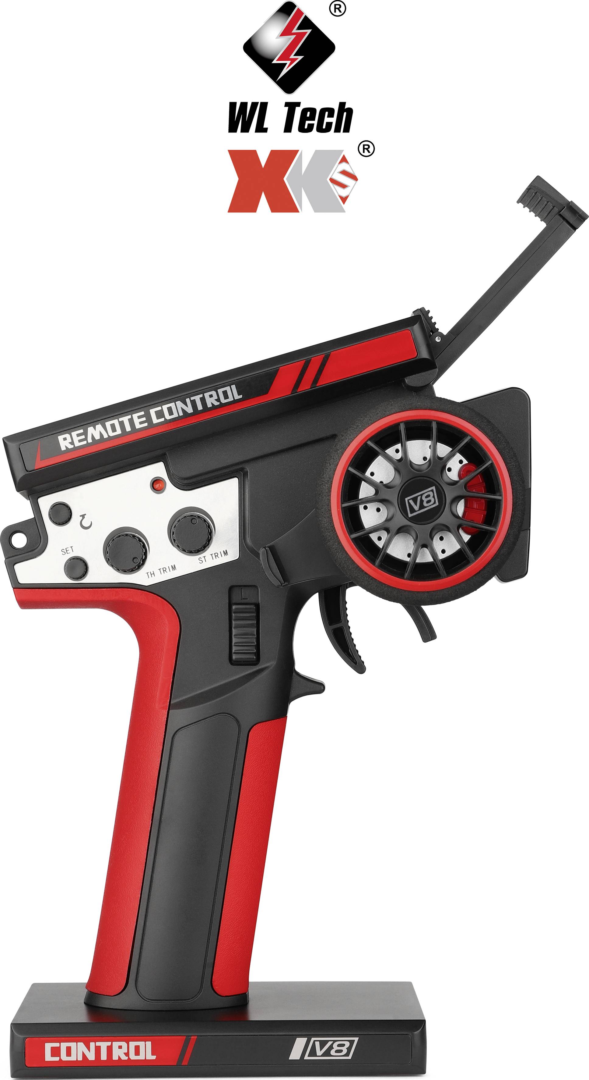 WL Toy Blue (metallic) Brushed 1:10 RC model car Electric Crawler 4WD RtR 2,4 GHz Incl. battery and charger