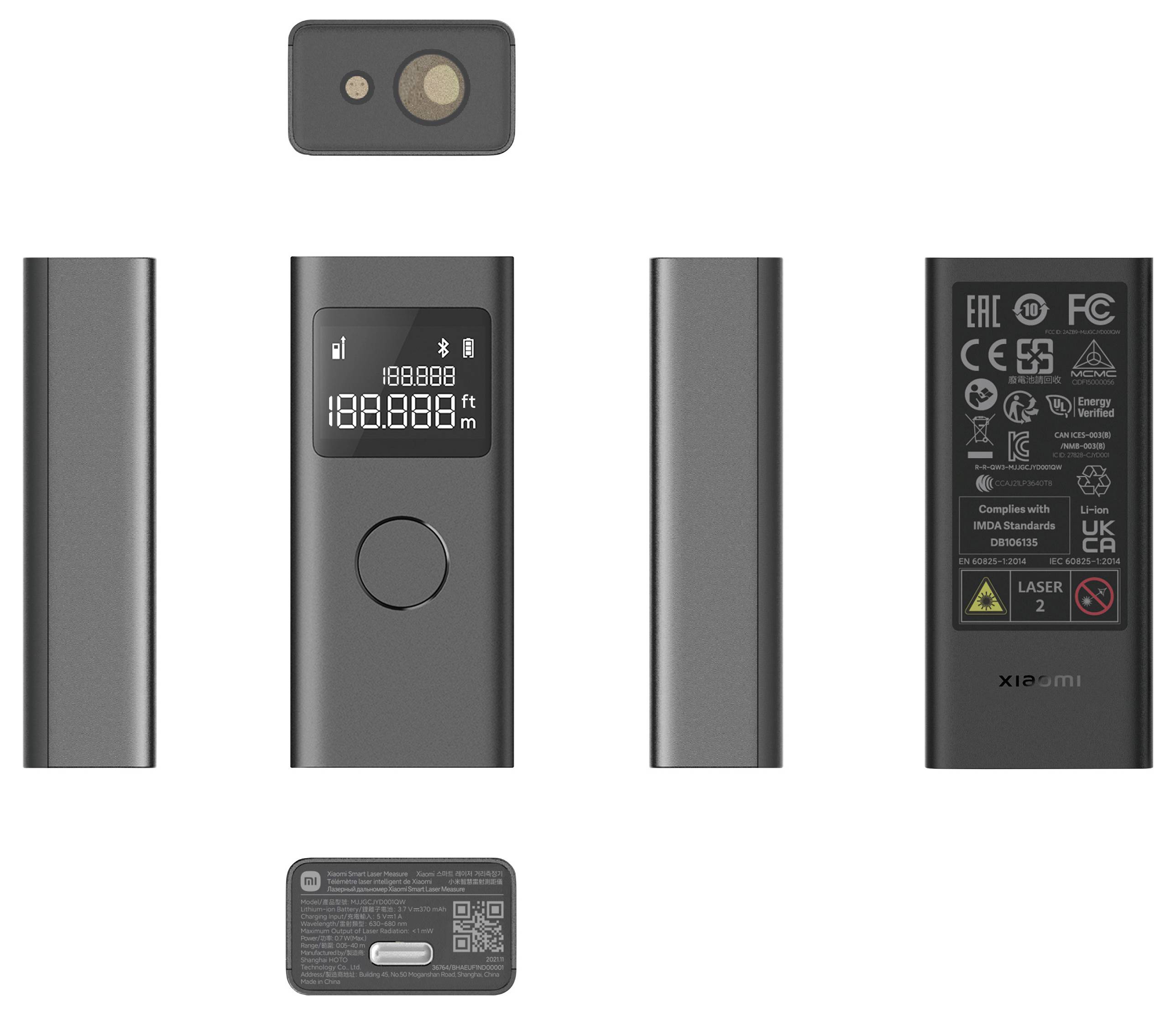 Xiaomi 36764 Digital laser measure 40 m