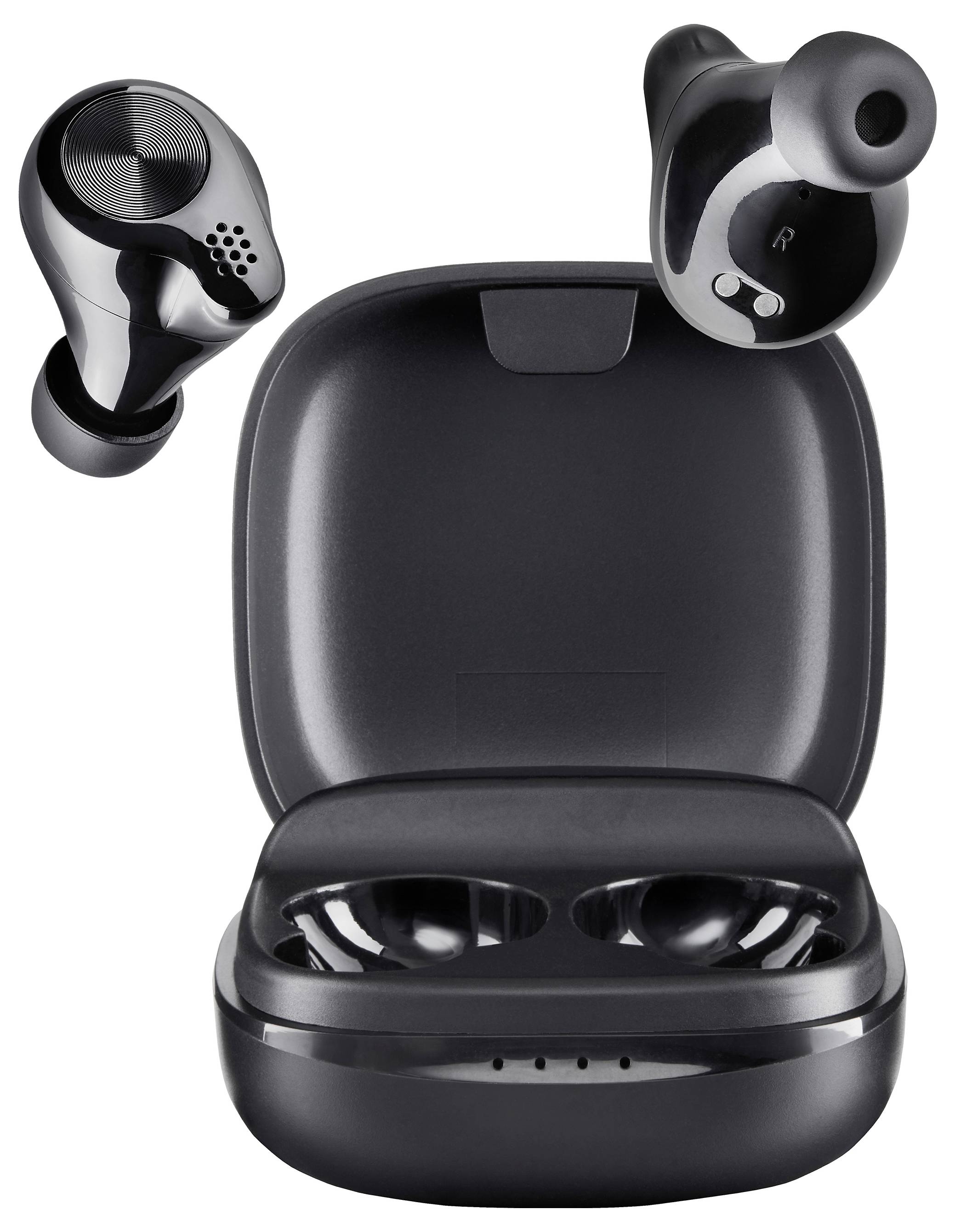 Intenso Buds Micro T200 black In-ear headphones Black