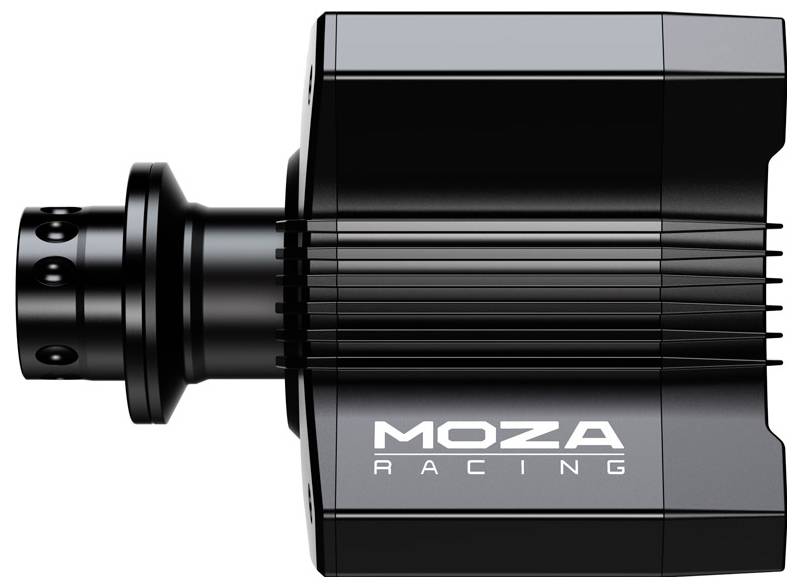 MOZA R5 Racing Set (R5 DD Wheelbase, ES Wheel, SR-P Lite Pedale, Tischhalterung) Steering wheel Black