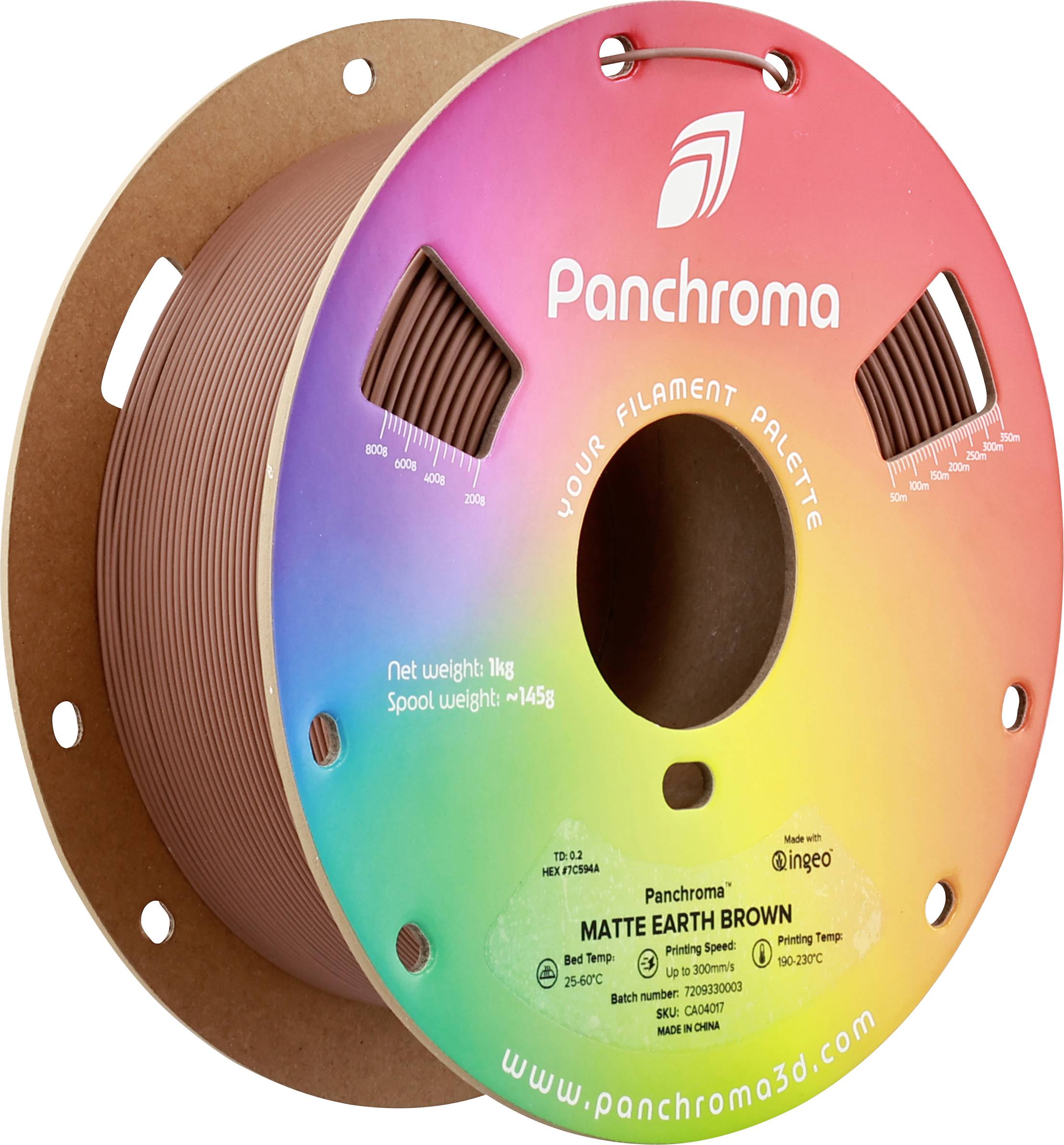 A roll of 3D printer filament in 