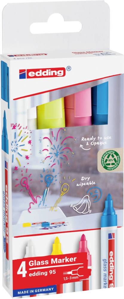 Edding 4-95-4-1 Glass marker