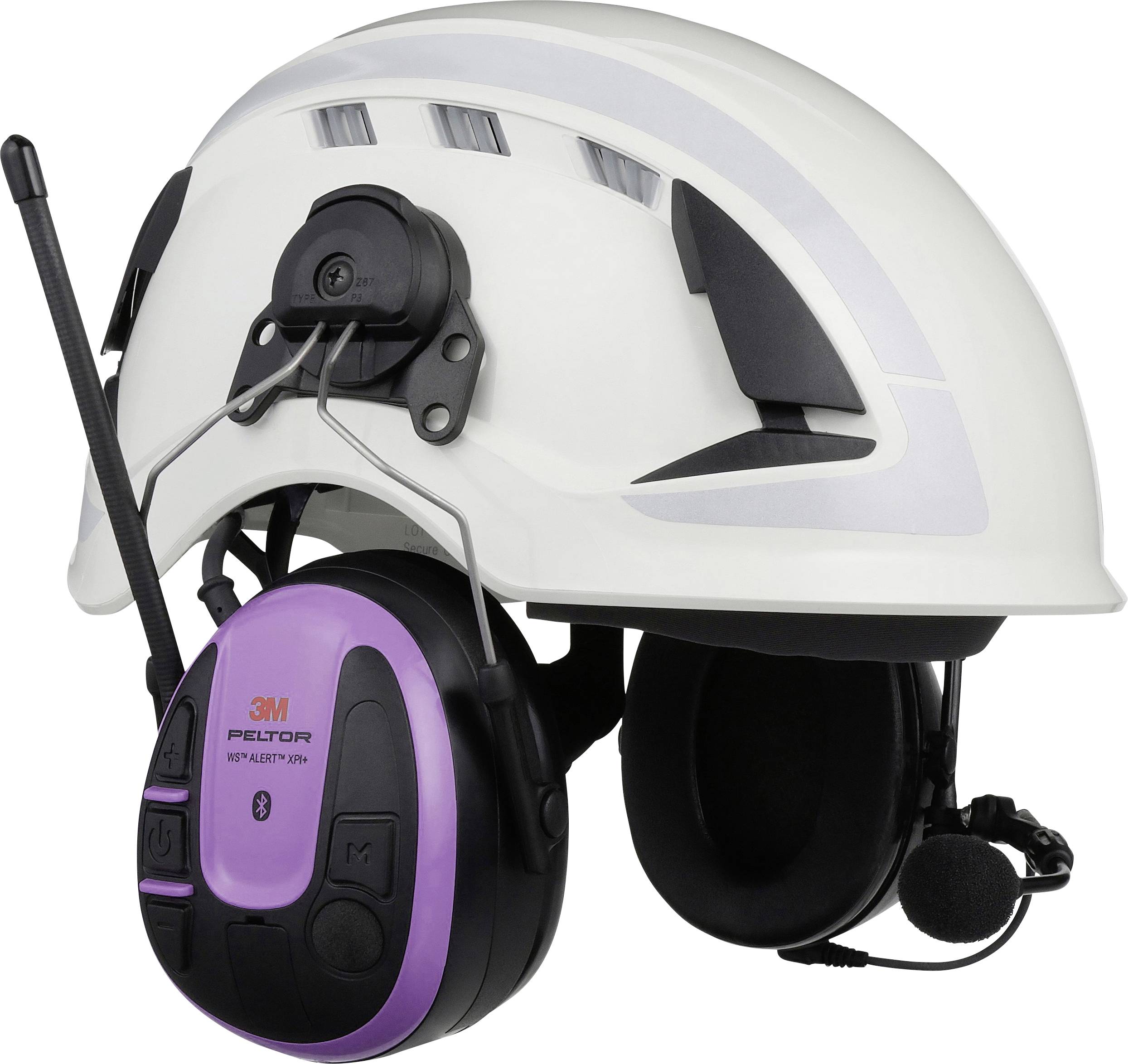 3M Peltor WS ALERT XPI+ MRX21P3EWS7 Protective ear caps headset 30 dB EN 352-1:2020, EN 352-3:2020 1 pc(s)