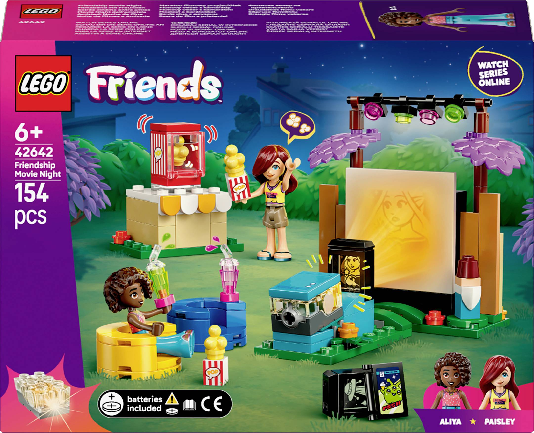 42642 LEGO® FRIENDS Film evening with friends