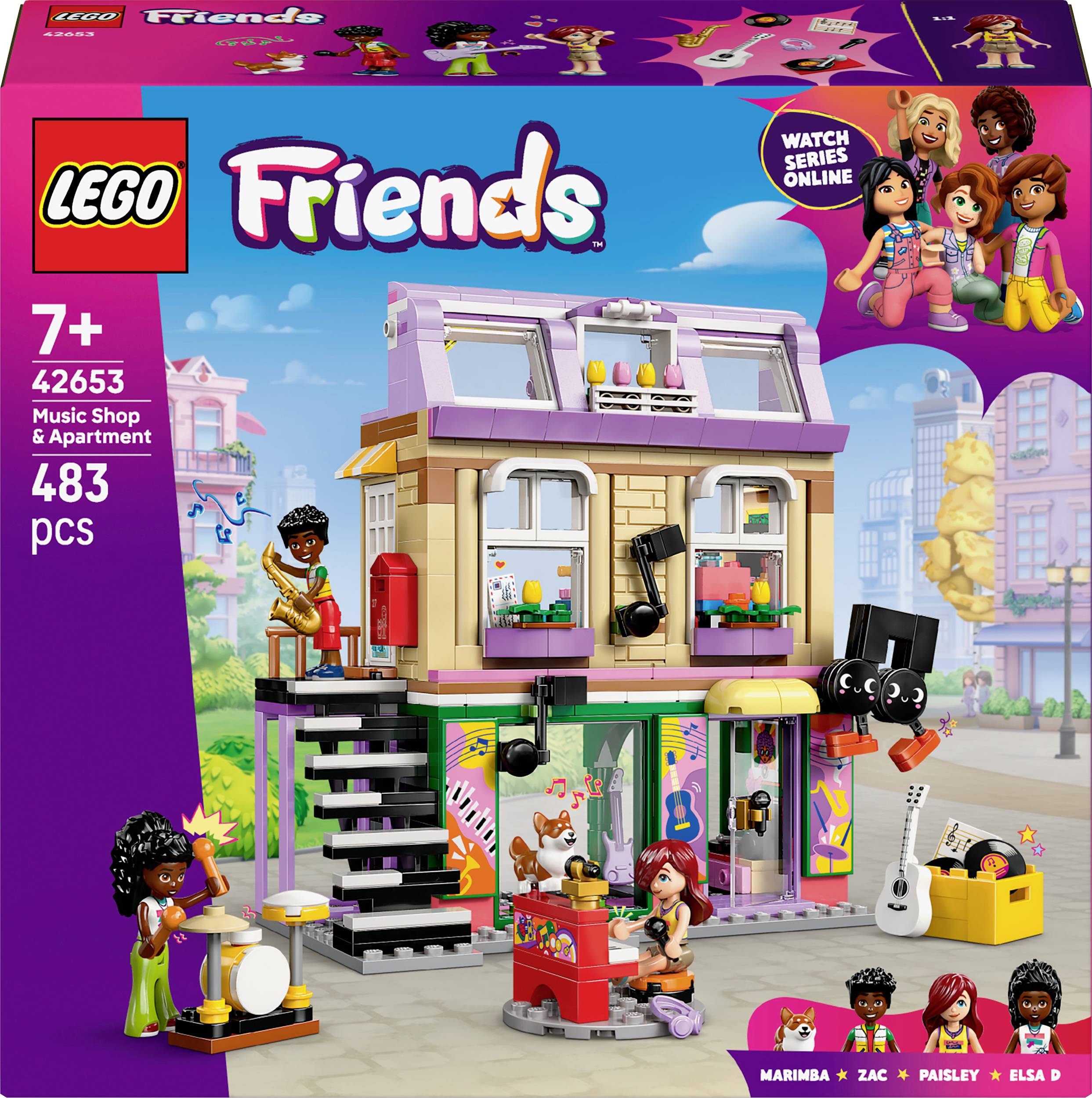 42653 LEGO® FRIENDS Music Store & Apartment